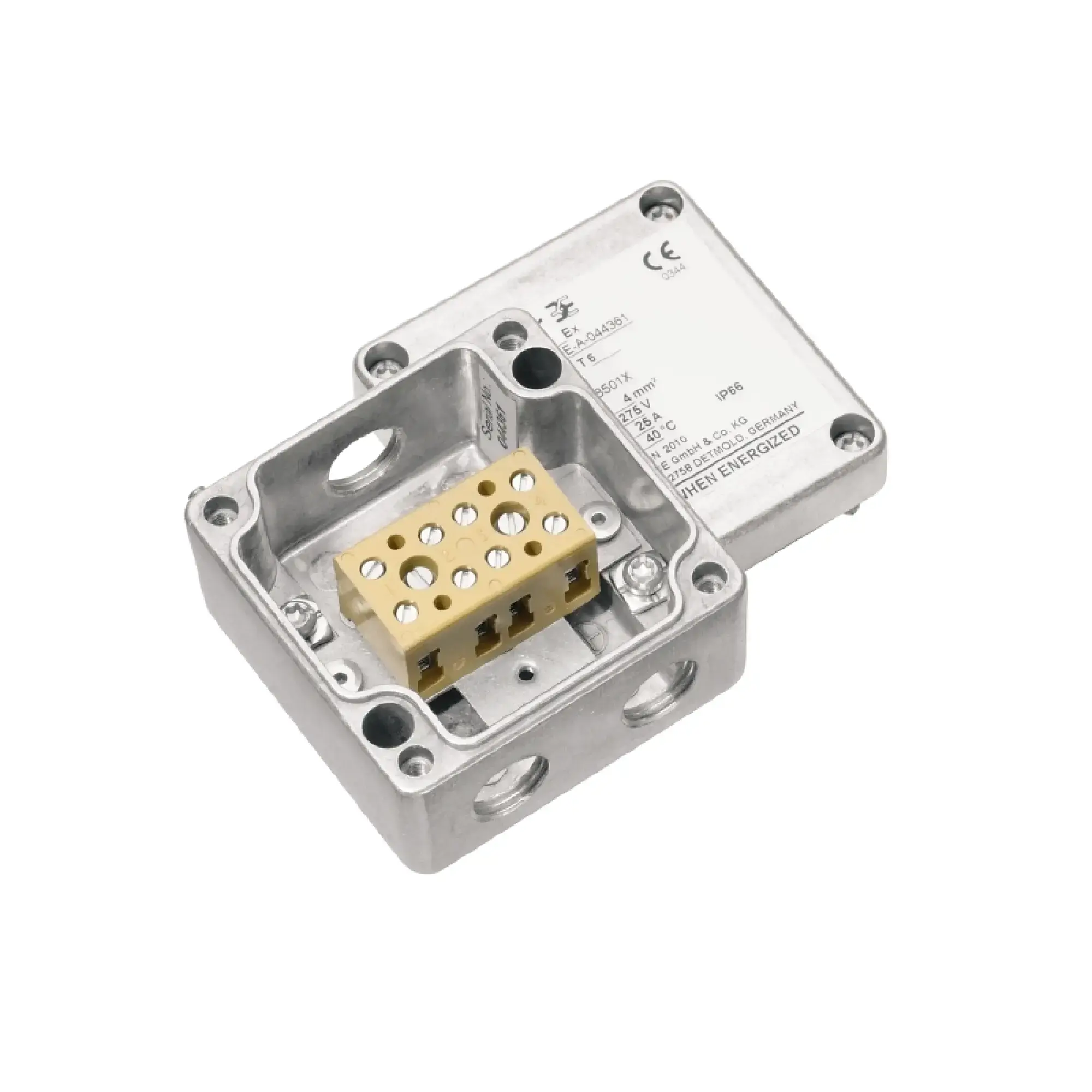 Weidmüller 8000004202 Atex metal enclosure assembled, Aluminium AlSi12, 70 x 70 x 45 mm (img_001)