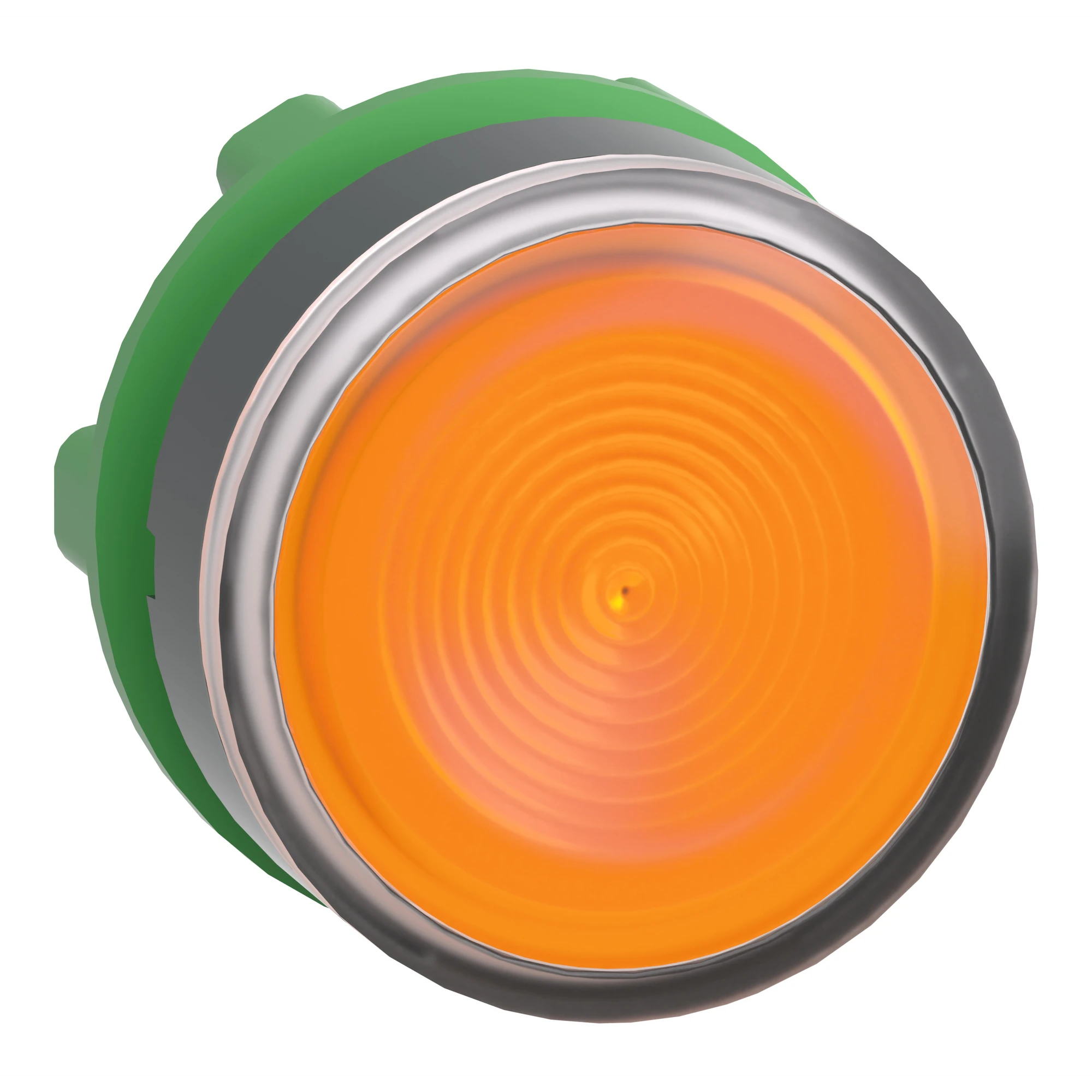 Schneider Electric ZB5AW353S Illuminated Pushbutton, Front Element, Harmony XB5, Plastic, 22mm, Orange, for Universal LED, Grooved Dome (img_001) Schneider Electric ZB5AW353S Illuminated Pushbutton, Front Element, Harmony XB5, Plastic, 22mm, Orange, for Universal LED, Grooved Dome (img_001)