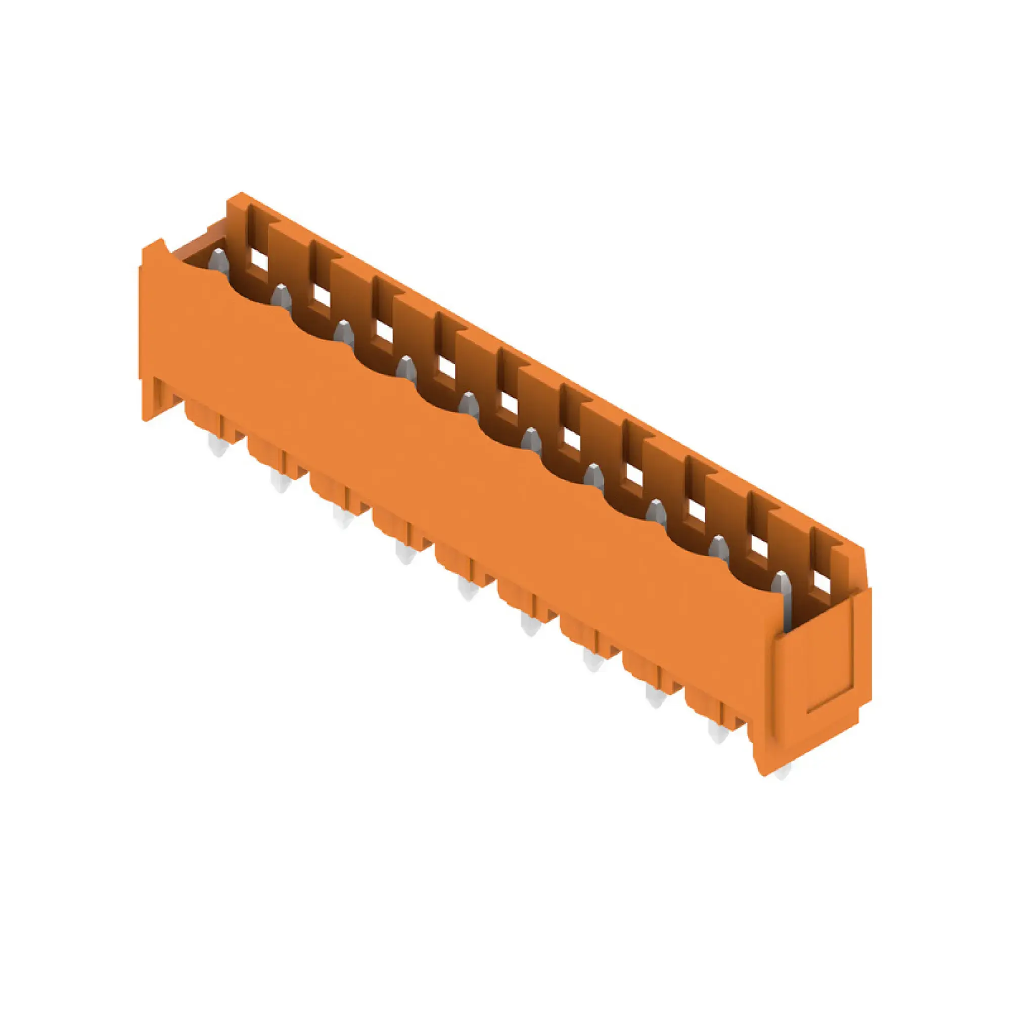 Weidmüller 1147580000 PCB connector (board connection), 320 V, 24 A, Pitch in mm: 5.08, Number of poles: 10, THT solder connection, Box (img_001)