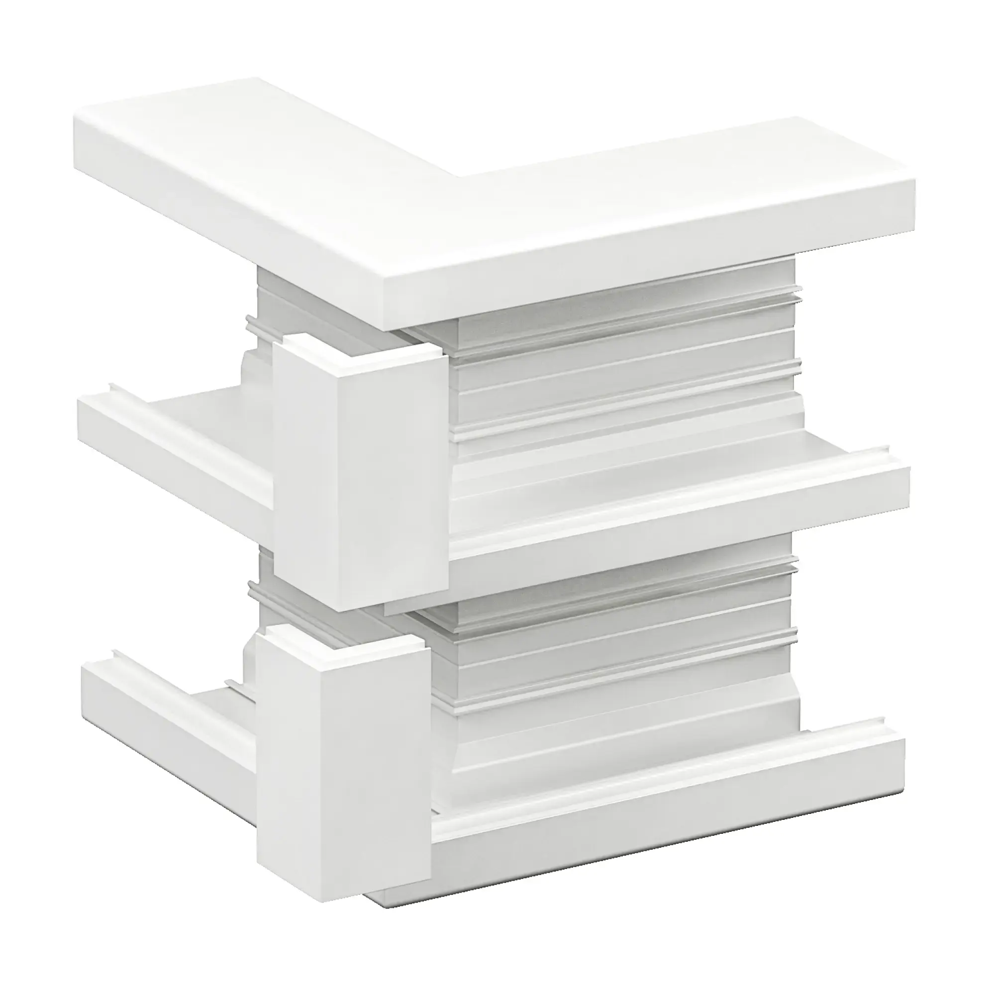 Schneider Electric 5514113 INKA 217-2/72 External Corner with Front Cover ALU white RAL9016 TYPE: INKA YH 217-2/72 9016 (img_002)