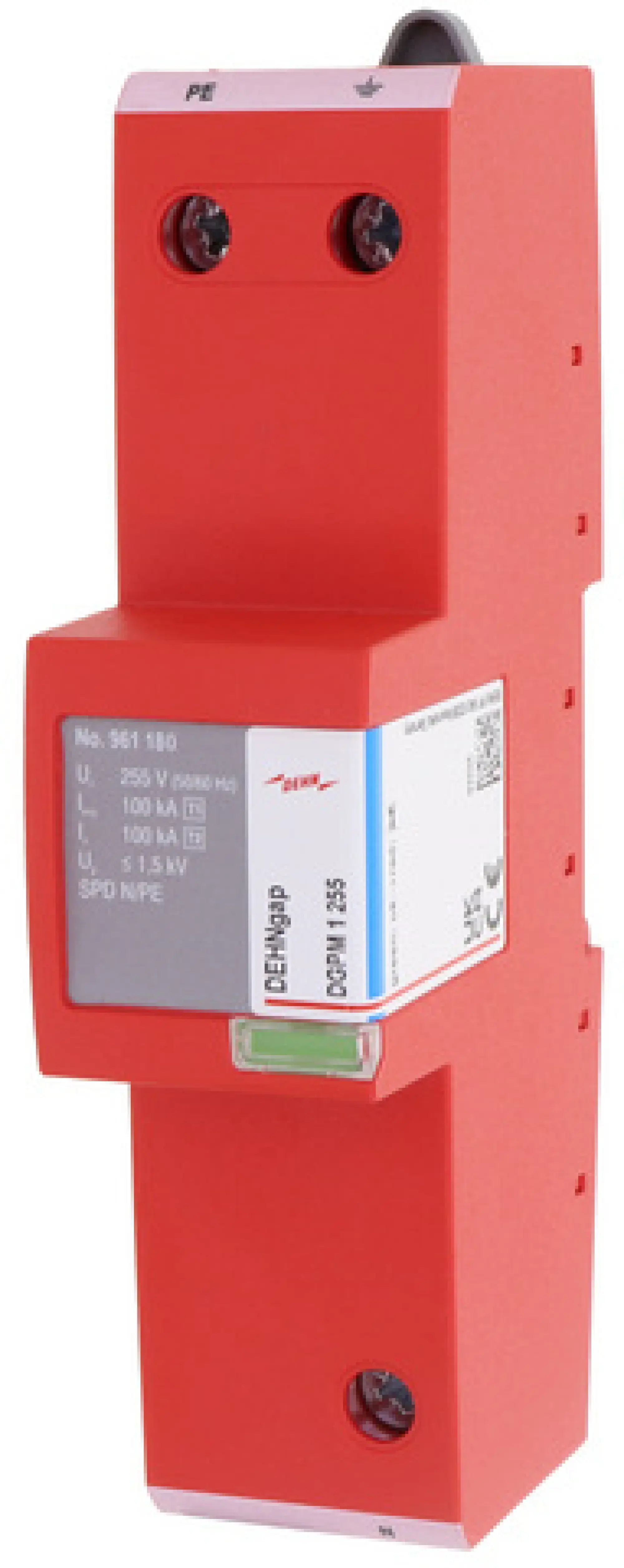 Dehn 961180 N-PE lightning current arrester DEHNgap Maxi 1 for use in TT systems (img_003)