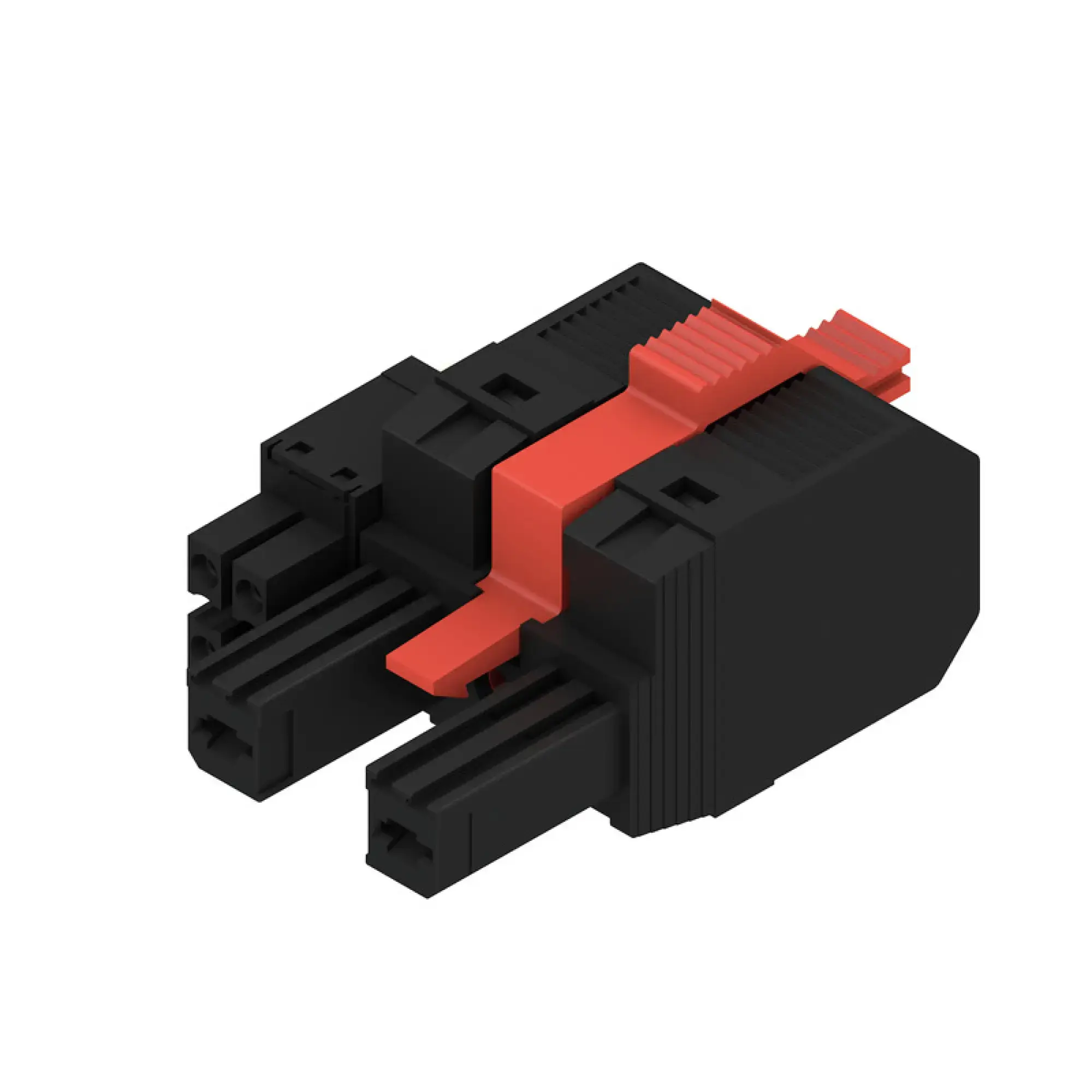 Weidmüller 1081610000 Hybrid connector (wire connection), 7.62 mm, Number of poles: 2, PUSH IN with actuator, PUSH IN without actuator (img_001)
