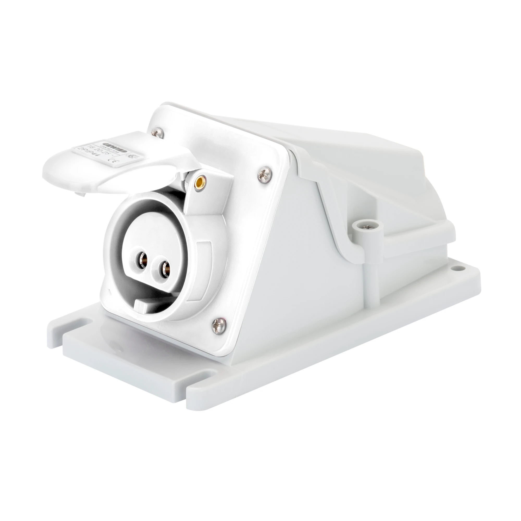 GEWISS GW62546 IEC Wandsteckdose 90° 24-42V 16A 10h 2P IP44 (img_001) GEWISS GW62546 IEC Wandsteckdose 90° 24-42V 16A 10h 2P IP44 (img_001)