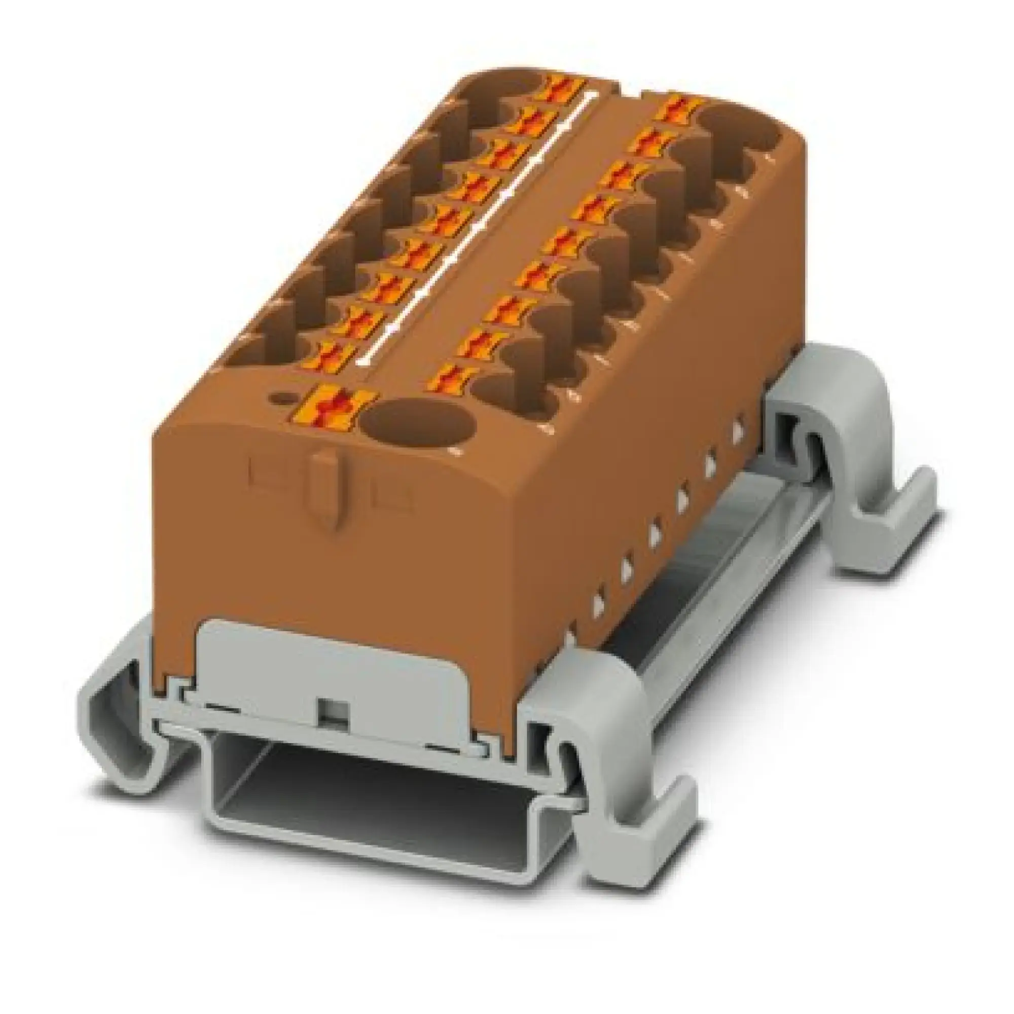 Phoenix Contact 3273778 Distribution block PTFIX 10/18X4-NS35A BN (img_001)