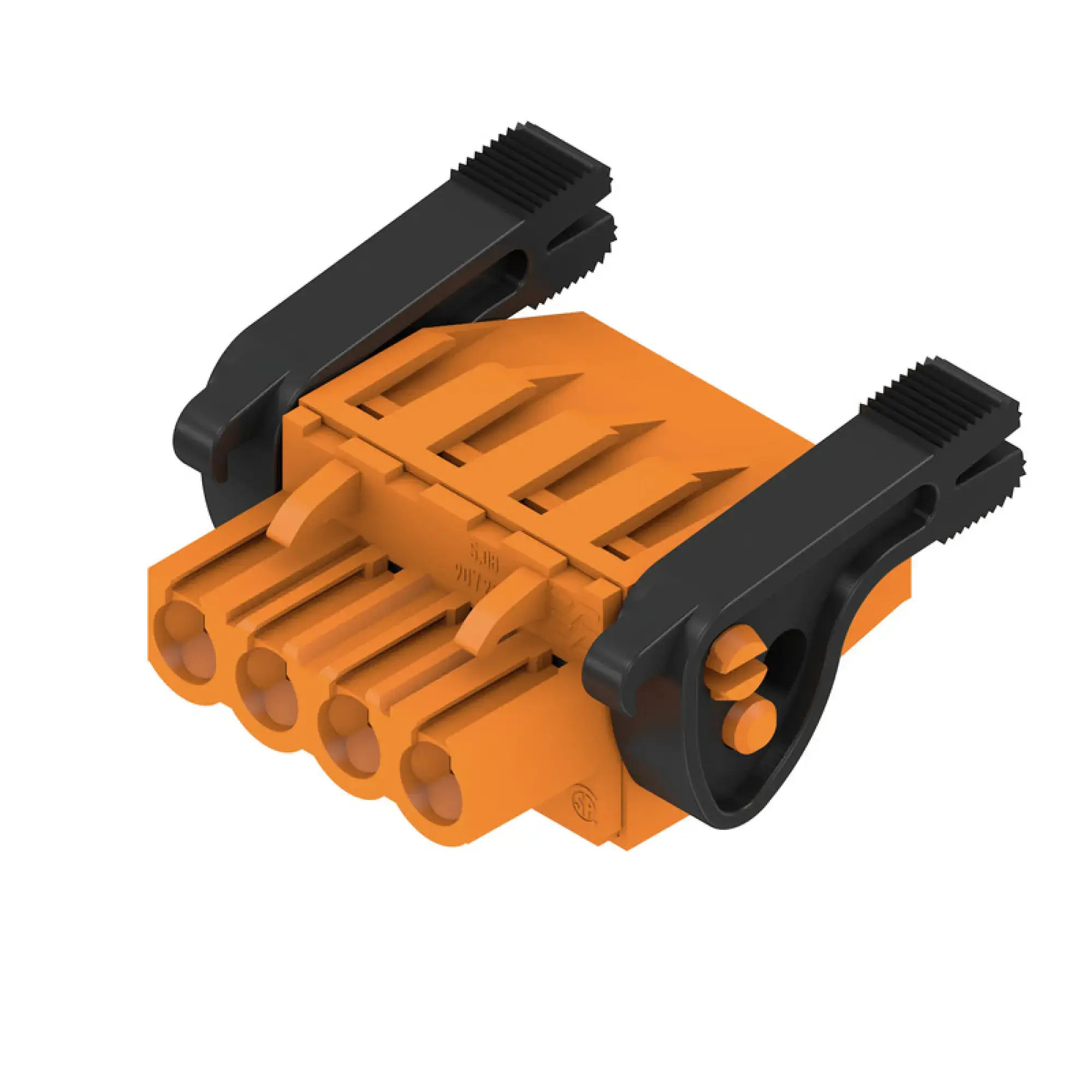 Weidmüller 1947550000 PCB connector (wire connection), 320 V, 23 A, Pitch in mm: 5.08, 4 mm², Number of poles: 4, Clamping yoke connection, Box (img_001) Weidmüller 1947550000 PCB connector (wire connection), 320 V, 23 A, Pitch in mm: 5.08, 4 mm², Number of poles: 4, Clamping yoke connection, Box (img_001)