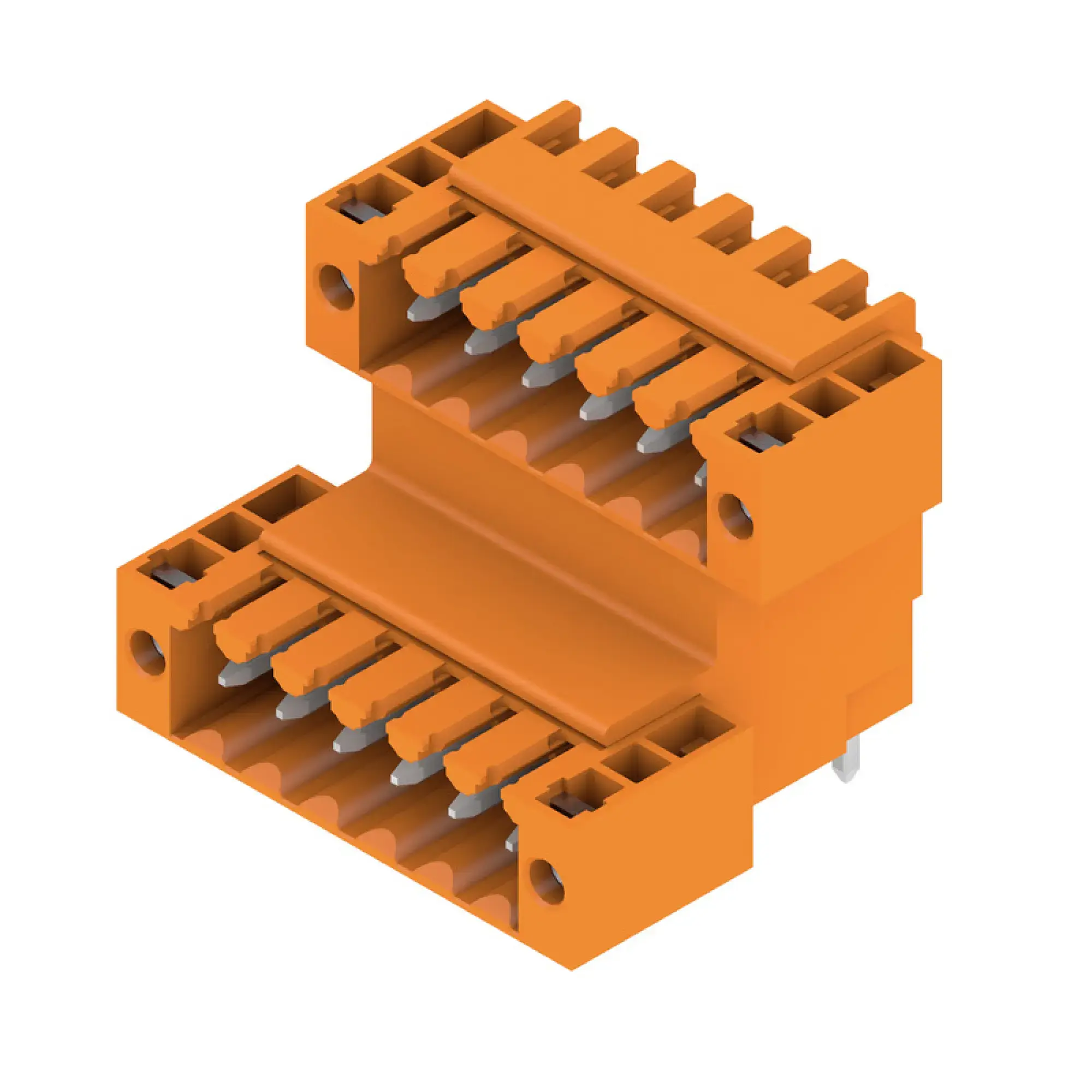 Weidmüller 1642390000 PCB connector (board connection), 160 V, 10.5 A, Pitch in mm: 3.50, Number of poles: 12, THT solder connection, Box (img_001) Weidmüller 1642390000 PCB connector (board connection), 160 V, 10.5 A, Pitch in mm: 3.50, Number of poles: 12, THT solder connection, Box (img_001)