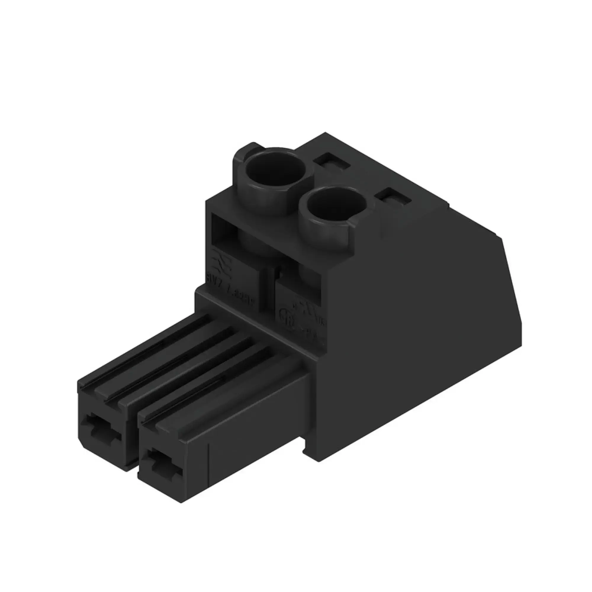 Weidmüller 1929930000 PCB connector (wire connection), 1000 V, 57 A, Pitch in mm: 7.62, 10 mm², Number of poles: 2, Clamping yoke connection, Box (img_001) Weidmüller 1929930000 PCB connector (wire connection), 1000 V, 57 A, Pitch in mm: 7.62, 10 mm², Number of poles: 2, Clamping yoke connection, Box (img_001)