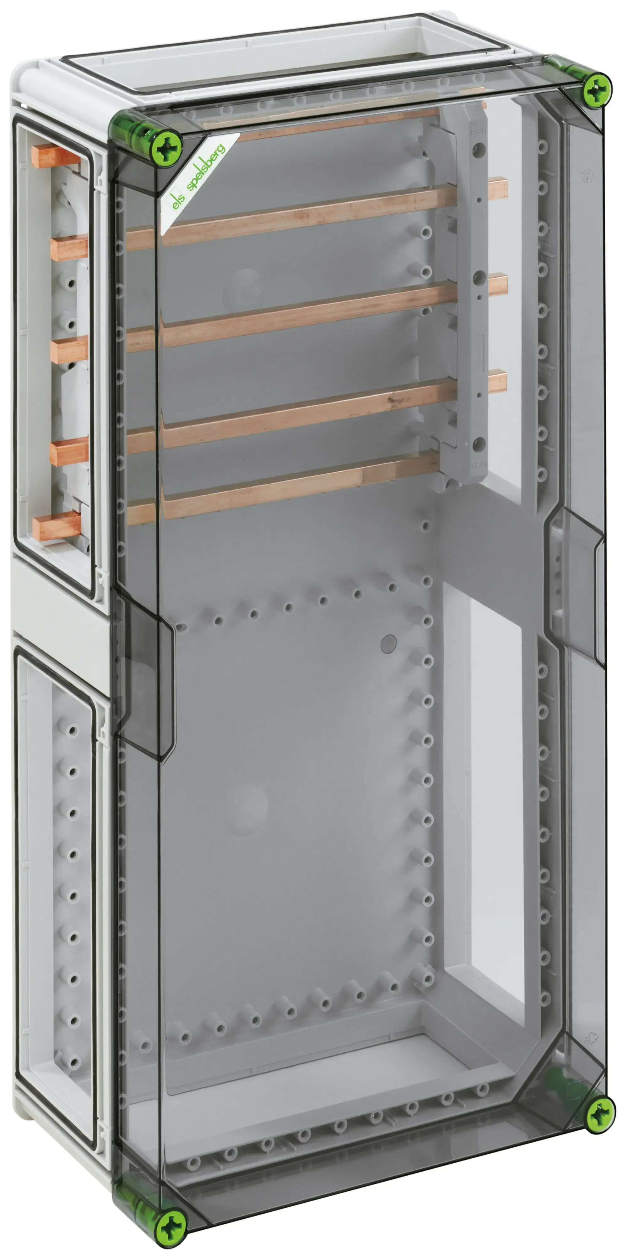 Spelsberg 04145301 Busbar enclosures, Type of protection IP65, Impact strength IK08, Protection class II, Rated voltage 690V AC, Halogen free (img_001)