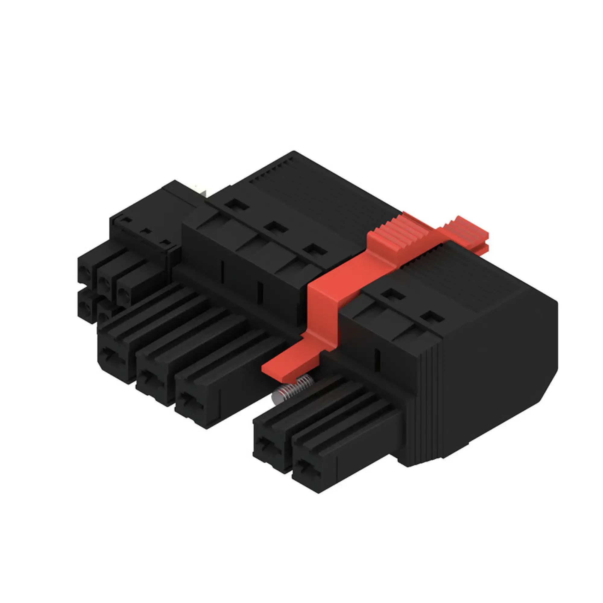 Weidmüller 1157280000 Hybrid connector (wire connection), 7.62 mm, Number of poles: 5, PUSH IN with actuator, PUSH IN without actuator (img_001)