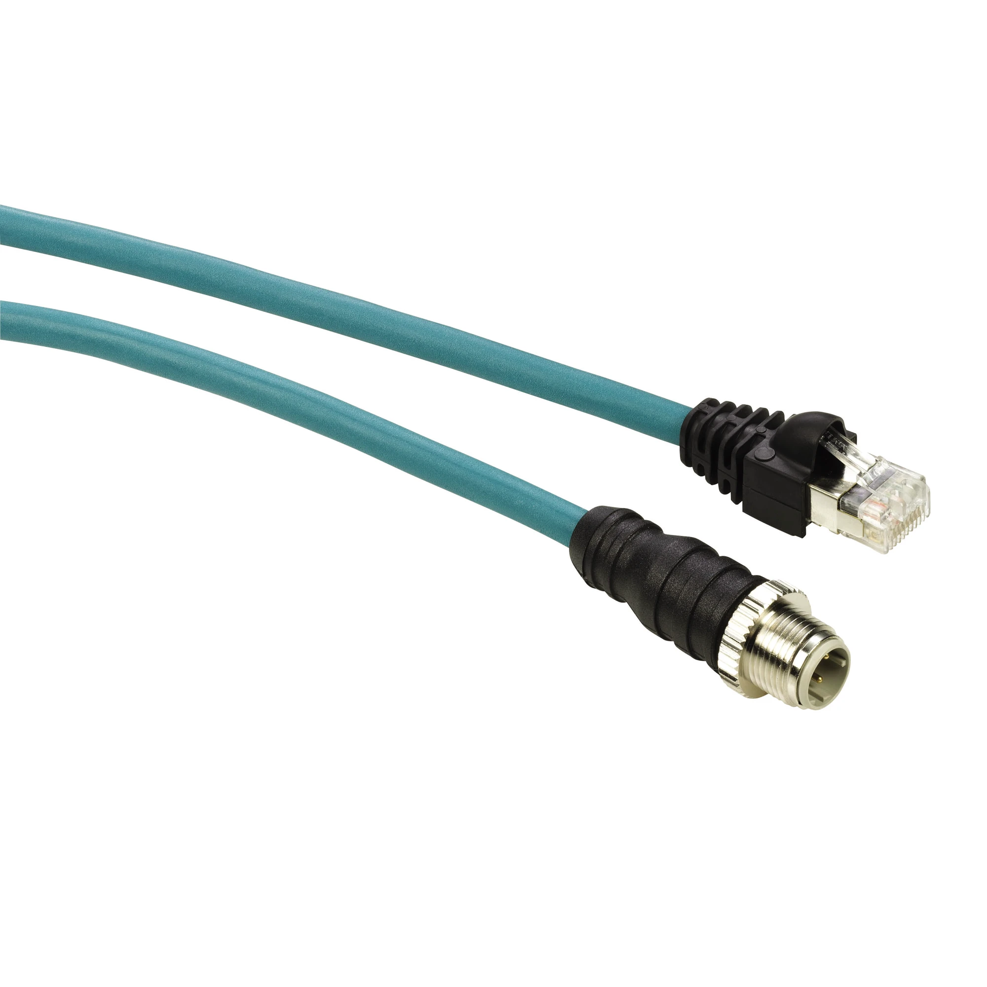 Schneider Electric TCSECL1M3M25S2 Ethernet Cable (Copper) for IP67 Switch, M12/RJ45 Connector, 25m (img_001) Schneider Electric TCSECL1M3M25S2 Ethernet Cable (Copper) for IP67 Switch, M12/RJ45 Connector, 25m (img_001)