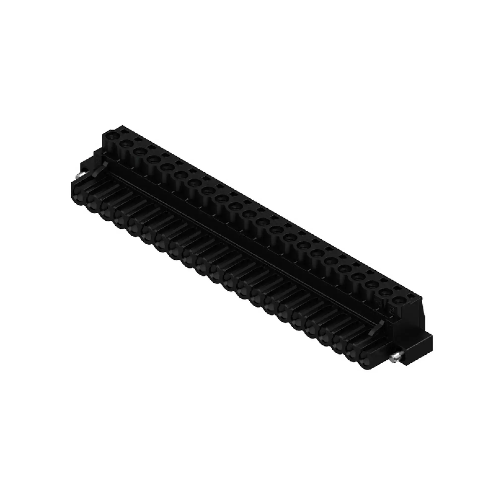 Weidmüller 1955830000 PCB connector (wire connection), 320 V, 23 A, Pitch in mm: 5.00, 4 mm², Number of poles: 22, Clamping yoke connection, Box (img_001)