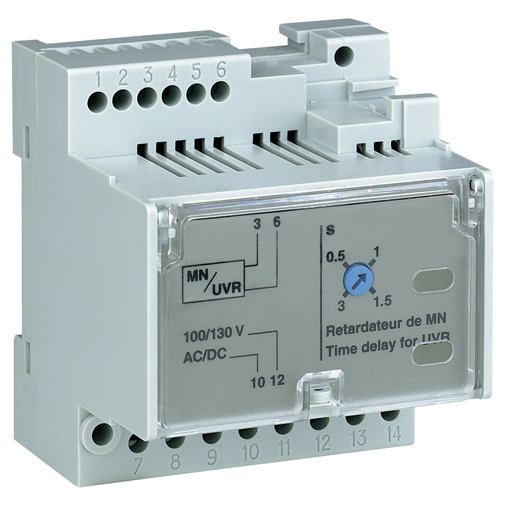 Schneider Electric LV833683SP Delay Unit MN Undervoltage Release 380/480V AC/DC Time Adjustable (img_001)