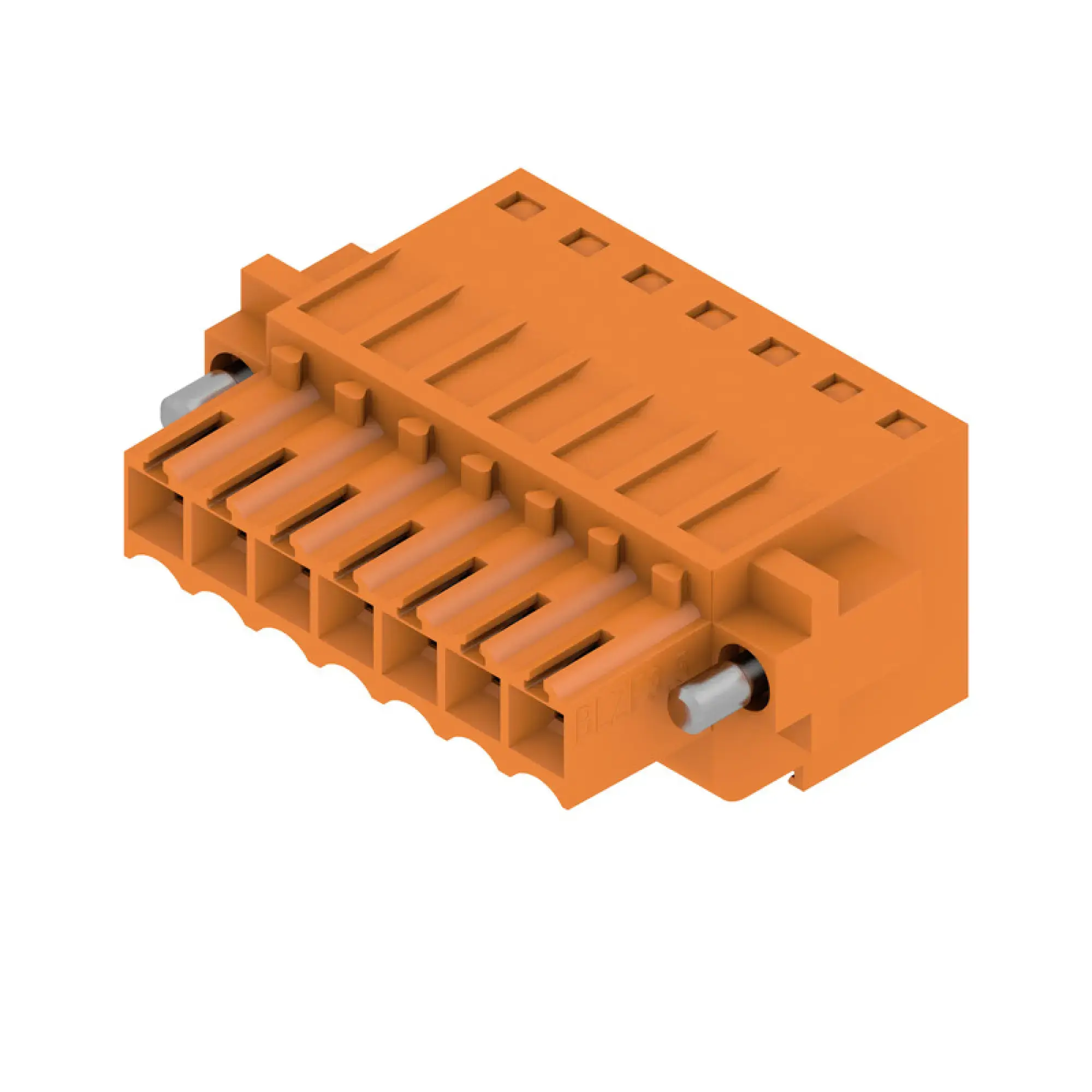 Weidmüller 1690930000 PCB connector (wire connection), 160 V, 14.5 A, Pitch in mm: 3.50, 1.5 mm², Number of poles: 7, Tension-clamp connection, Box BLZF 3.50/07/180F SN OR BX (img_001) Weidmüller 1690930000 PCB connector (wire connection), 160 V, 14.5 A, Pitch in mm: 3.50, 1.5 mm², Number of poles: 7, Tension-clamp connection, Box BLZF 3.50/07/180F SN OR BX (img_001)