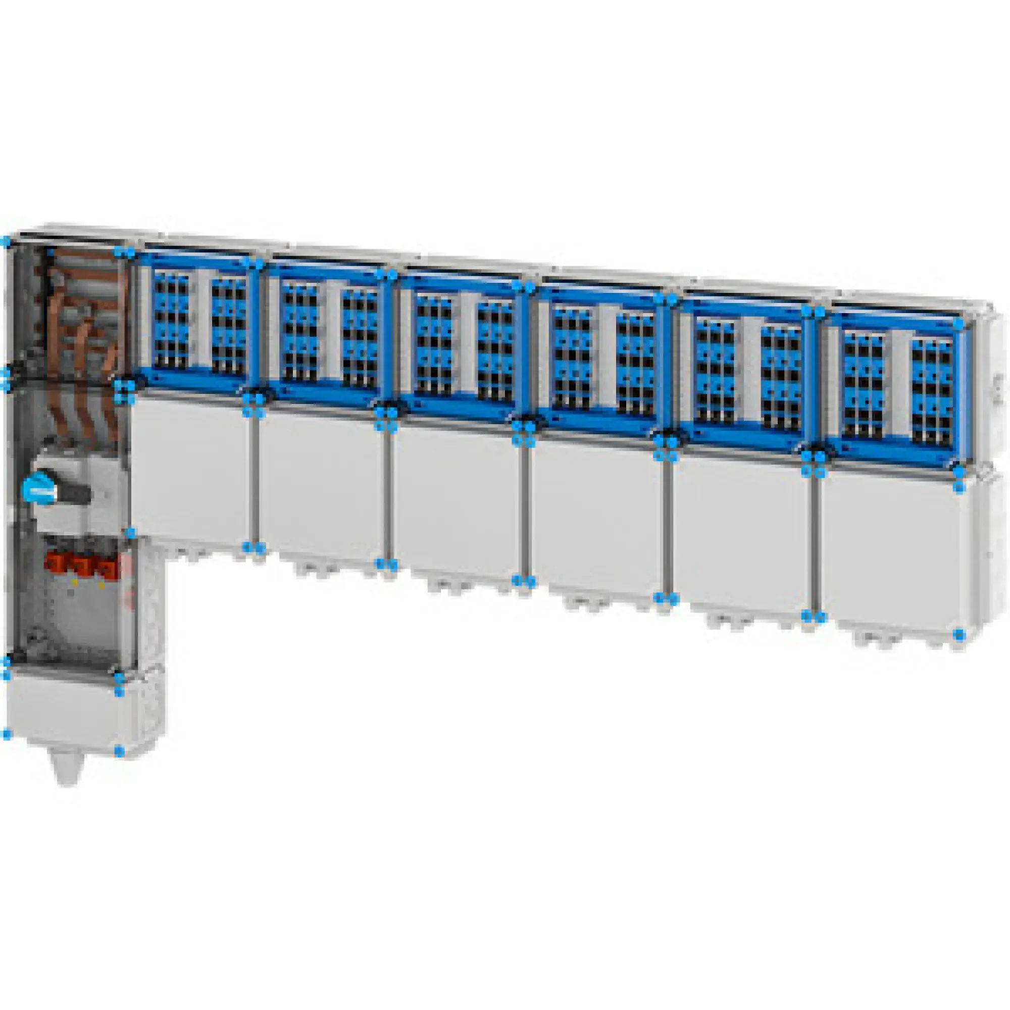 Hensel 65000102 Ladeverteiler für bis zu 36 Ladepunkte à 11kW Mi EV 11kW 36000 (img_001)