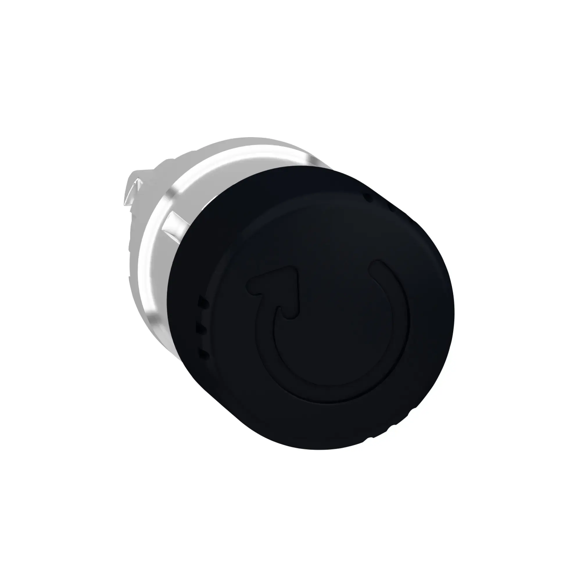 Schneider Electric ZB4BS42 Mushroom Push Button, Front Element, Harmony XB4, Metal, 22mm, Black, Mushroom 30mm, Twist Release (img_004)