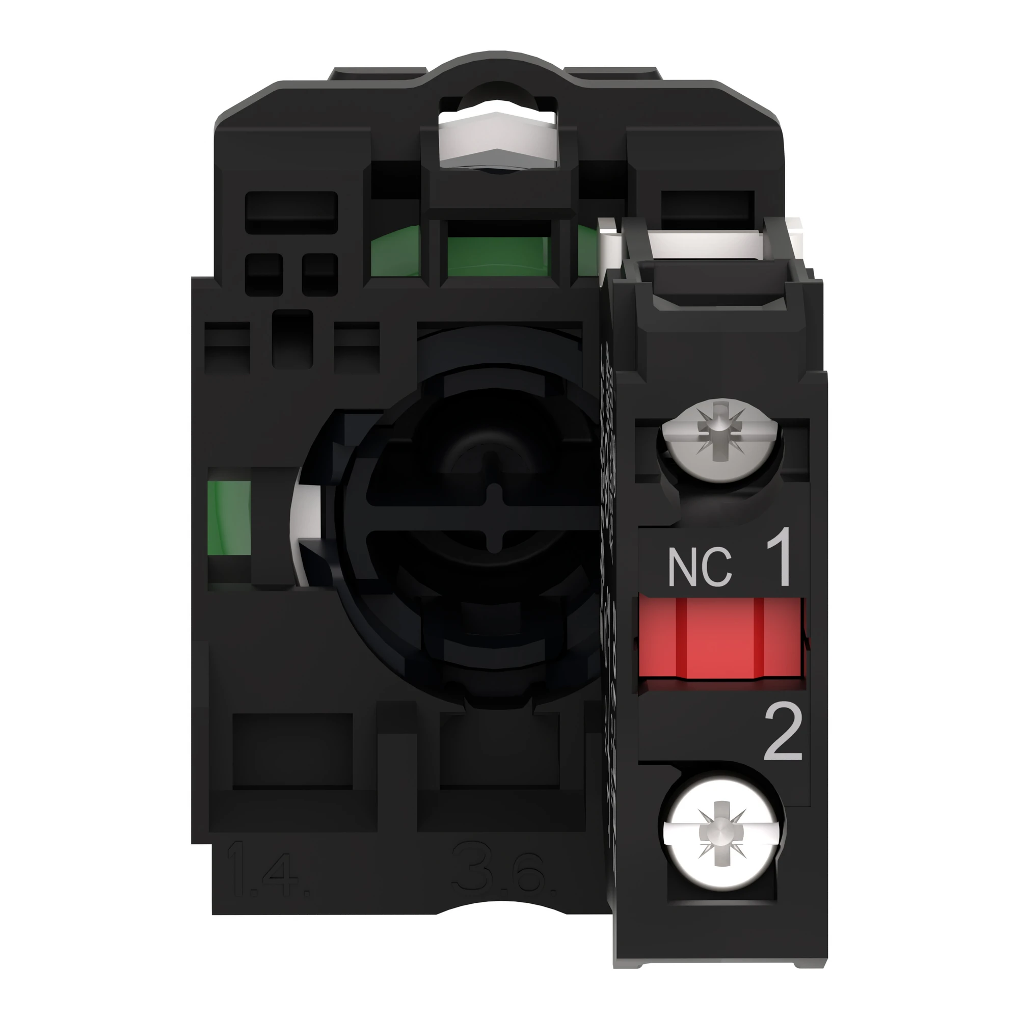 Schneider Electric XB5AA4322 Pushbutton, Harmony XB5, plastic, red, labeled O, 22mm, momentary, 1NC (img_003) Schneider Electric XB5AA4322 Pushbutton, Harmony XB5, plastic, red, labeled O, 22mm, momentary, 1NC (img_003)