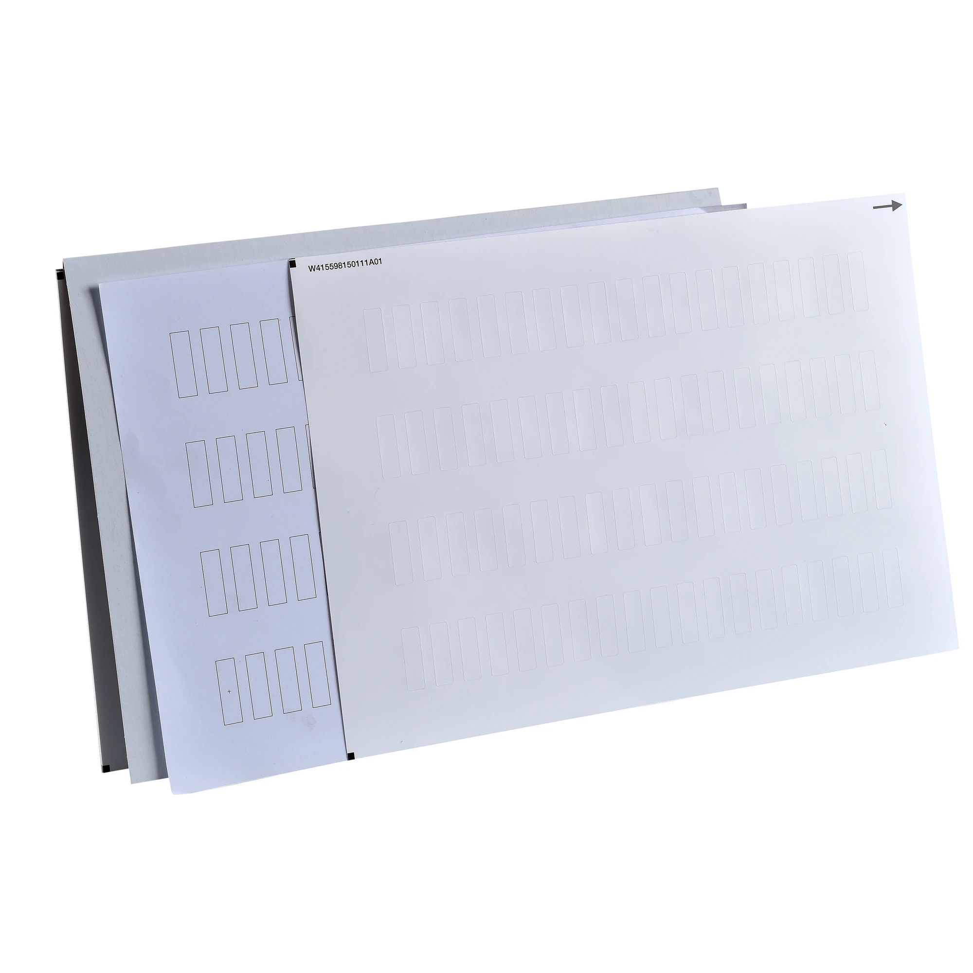 Schneider Electric ZBY001 Arc with 50 blank labels, for label holder, neutral (img_001) Schneider Electric ZBY001 Arc with 50 blank labels, for label holder, neutral (img_001)