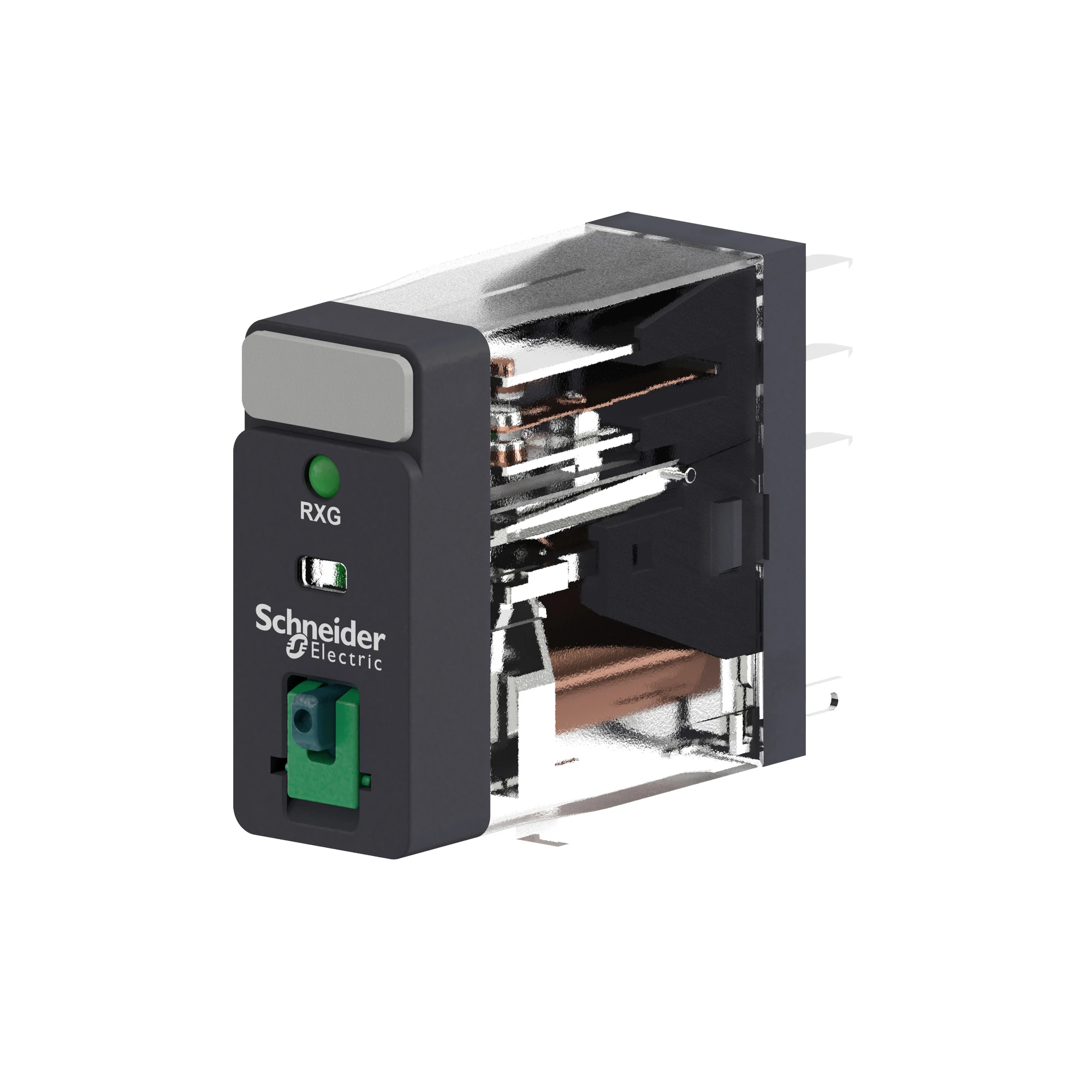 Schneider Electric RXG22JD Socket Interface Relay RXG, 2 W, 5 A, 12 VDC, with LED, with test button (img_004)