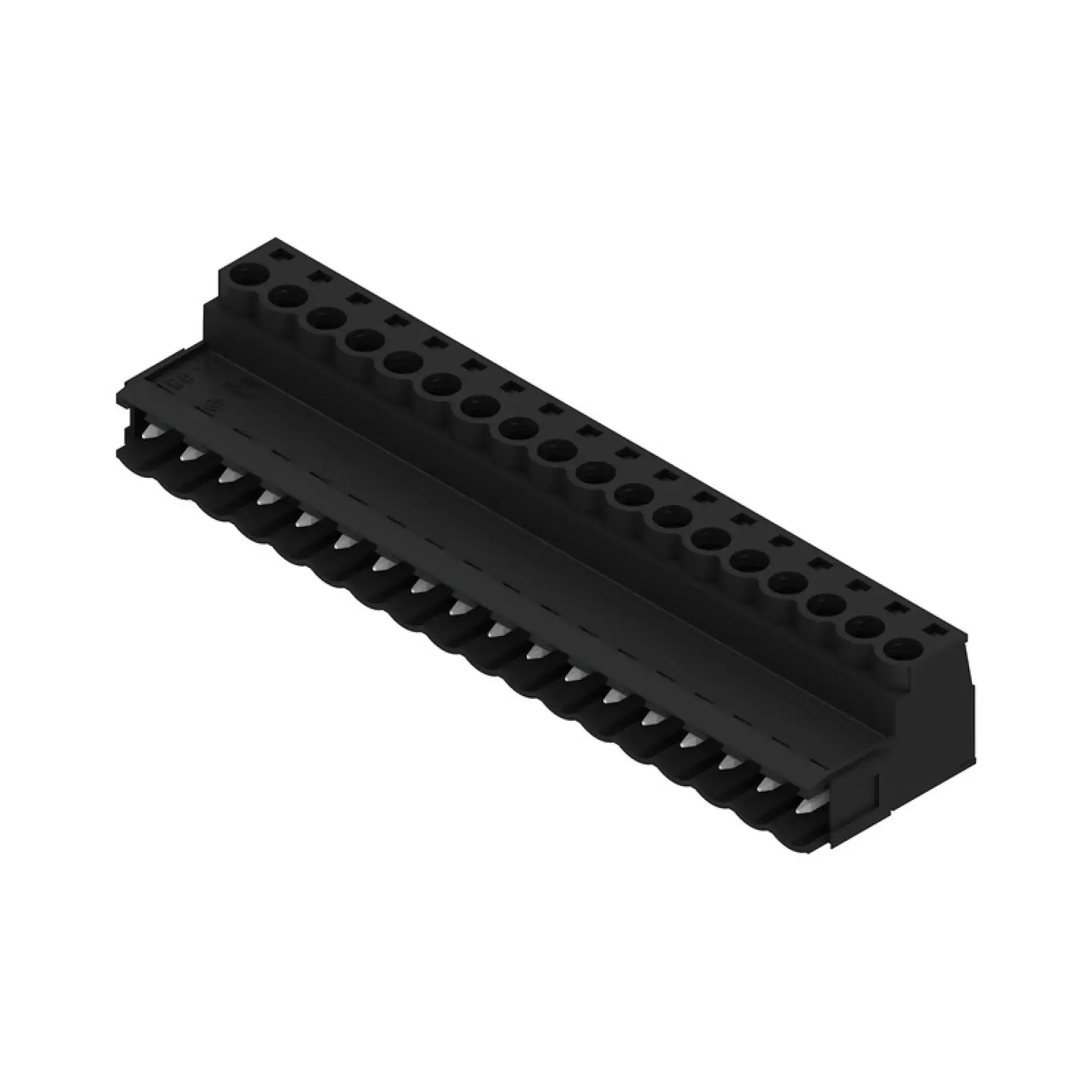 Weidmüller 1645390000 PCB connector (wire connection), 320 V, 21.5 A, Pitch in mm: 5.08, 3.31 mm², Number of poles: 18, Clamping yoke connection, Box (img_001)