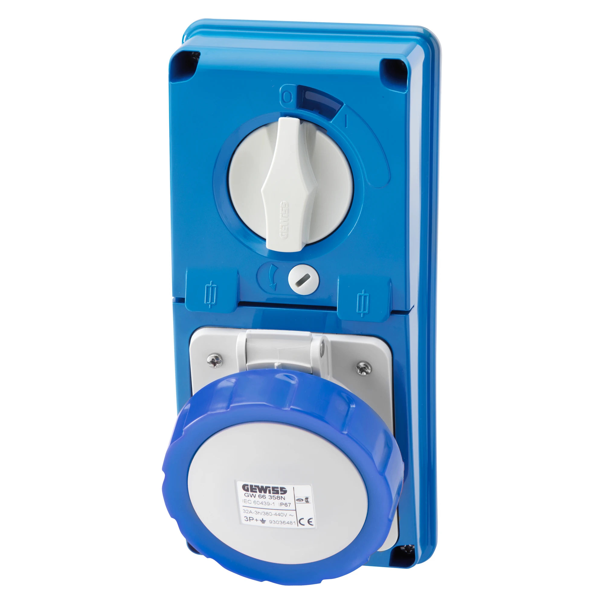 GEWISS GW66338N IEC Steckdose schaltbar/Sicherung senkrecht ohne Gehaeuse 32A/4 pol. 230V IP67 (img_001) GEWISS GW66338N IEC Steckdose schaltbar/Sicherung senkrecht ohne Gehaeuse 32A/4 pol. 230V IP67 (img_001)