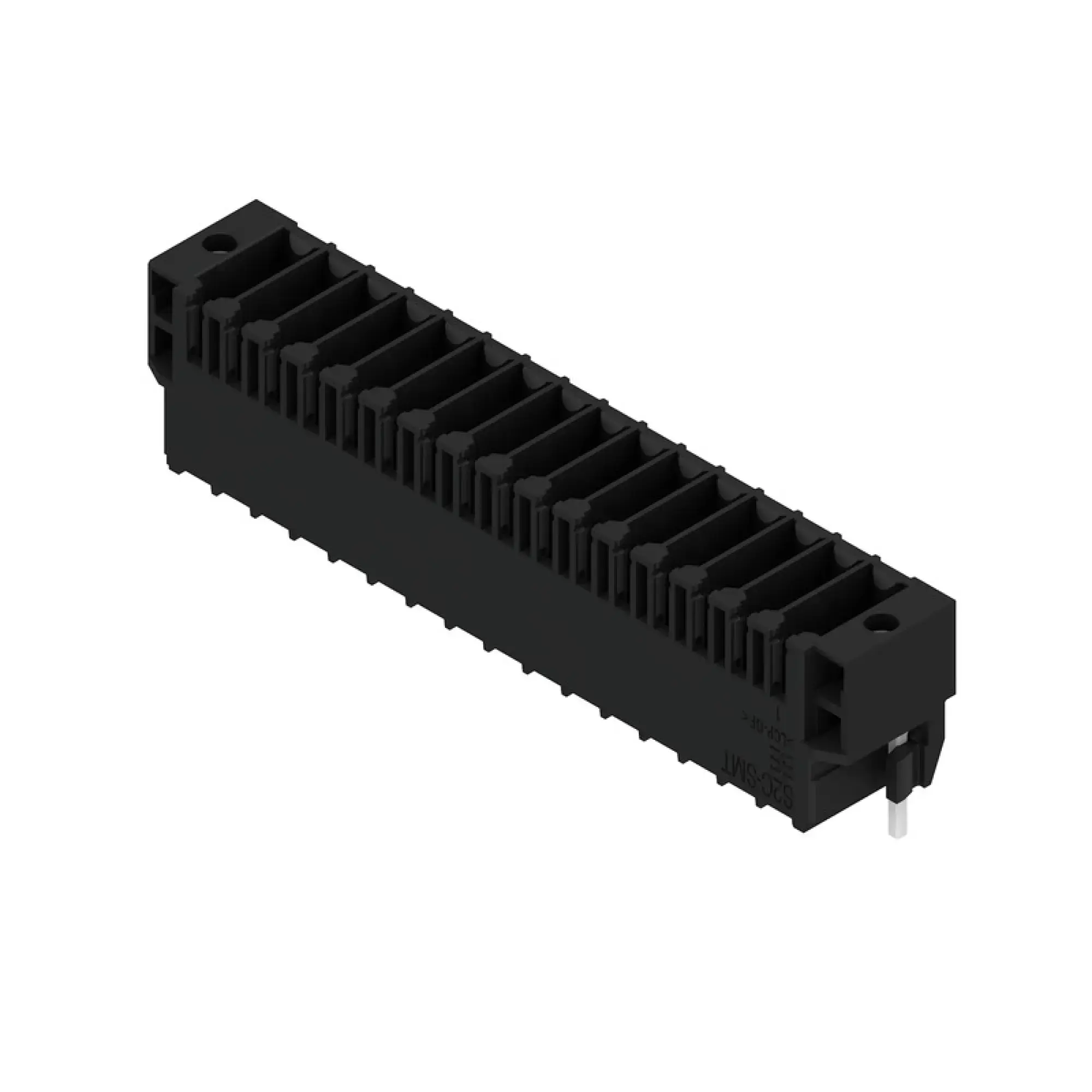 Weidmüller 1290670000 PCB connector (board connection), 160 V, 13.4 A, Pitch in mm: 3.50, Number of poles: 16, THT/THR solder connection, Box (img_001)