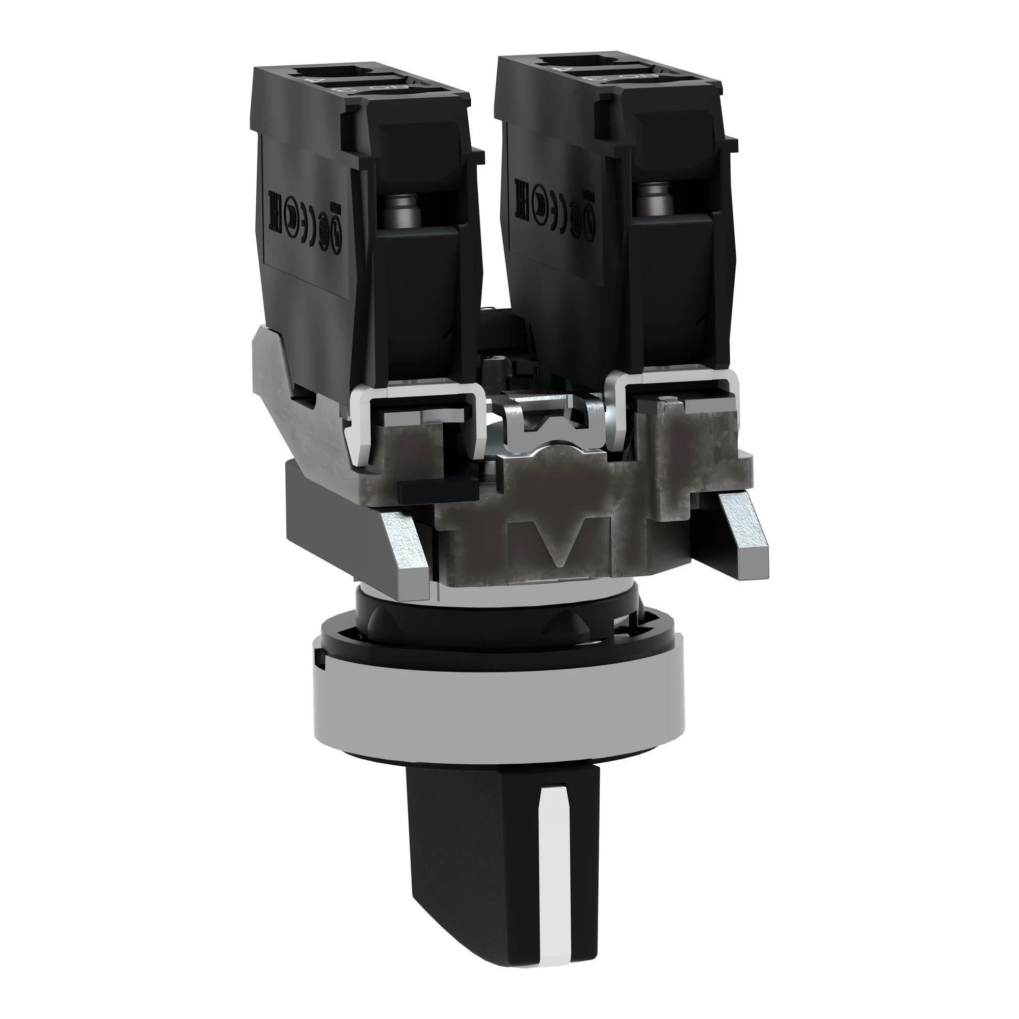 Schneider Electric XB4BD33EX Selector switch, Harmony XB4, metal, 22mm, black, 3 positions, latching, 2N, ATEX (img_006) Schneider Electric XB4BD33EX Selector switch, Harmony XB4, metal, 22mm, black, 3 positions, latching, 2N, ATEX (img_006)