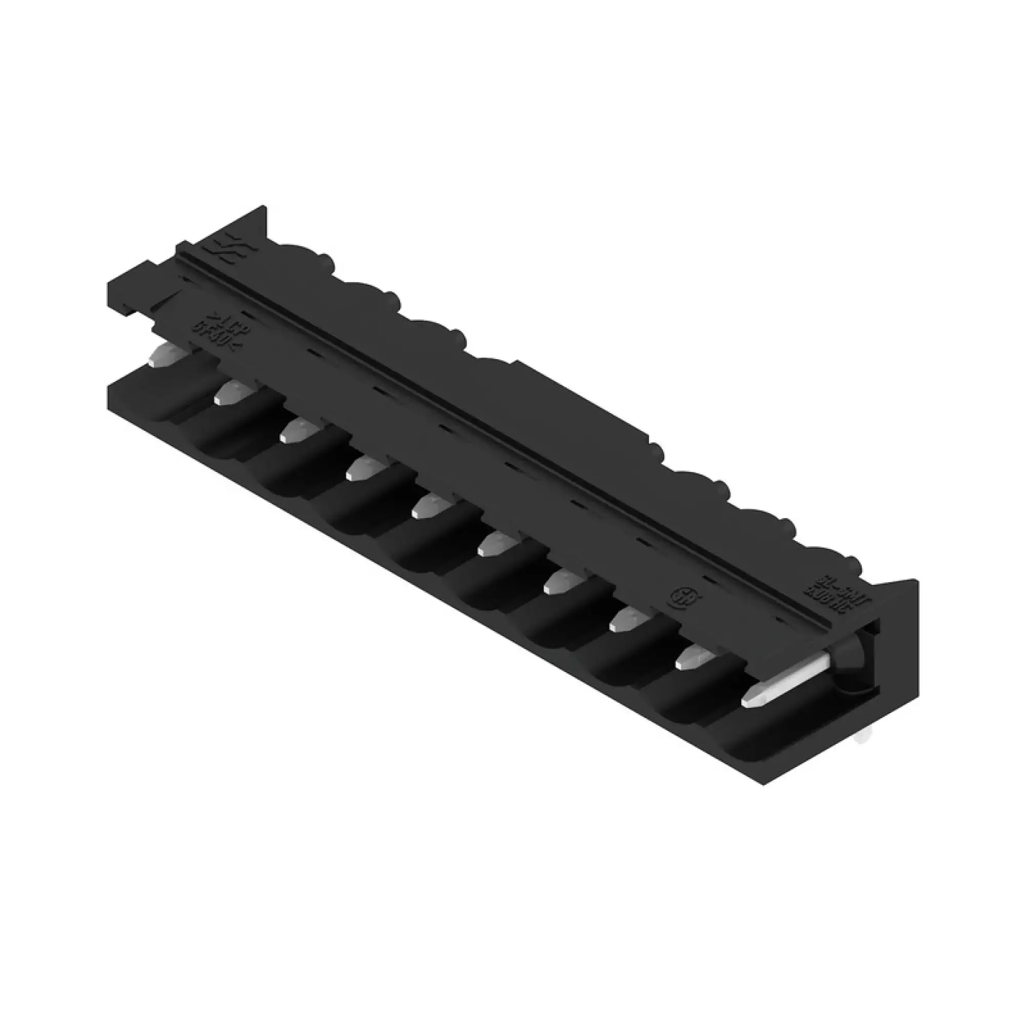 Weidmüller 1780030000 PCB connector (board connection), 320 V, 27.5 A, Pitch in mm: 5.08, Number of poles: 10, THT/THR solder connection, Box (img_001) Weidmüller 1780030000 PCB connector (board connection), 320 V, 27.5 A, Pitch in mm: 5.08, Number of poles: 10, THT/THR solder connection, Box (img_001)