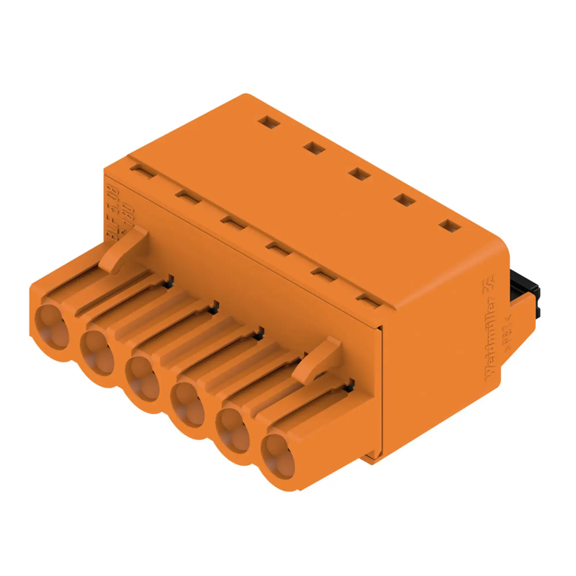 Weidmüller 1013730000 PCB connector (wire connection), 320 V, 24 A, Pitch in mm: 5.08, 3.31 mm², Number of poles: 6, PUSH IN with actuator, Box (img_001)