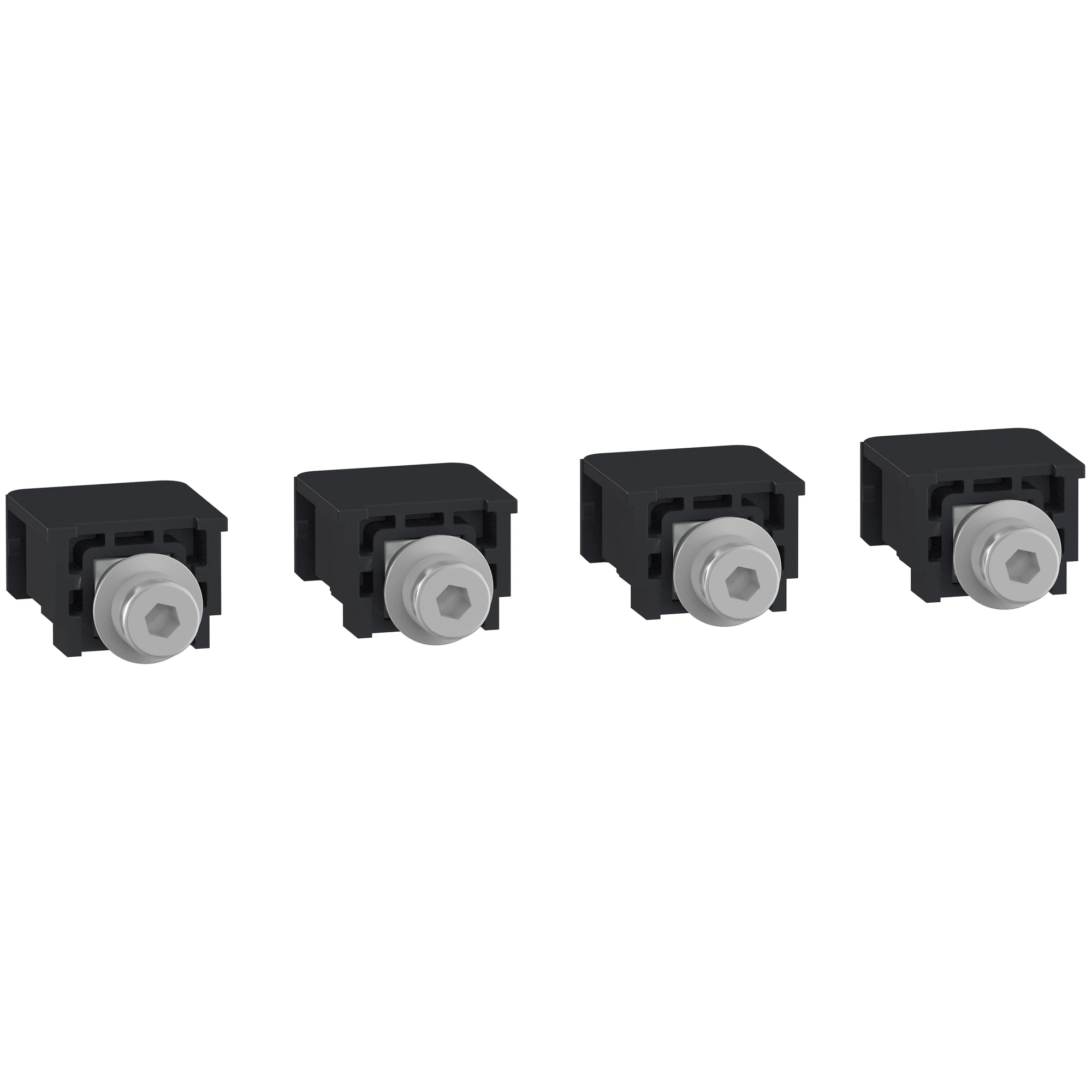 Schneider Electric LV426961 Screw Terminals with M6 Nuts and Screws up to 160A (4 pcs.) for ComPact NSXm (img_001) Schneider Electric LV426961 Screw Terminals with M6 Nuts and Screws up to 160A (4 pcs.) for ComPact NSXm (img_001)