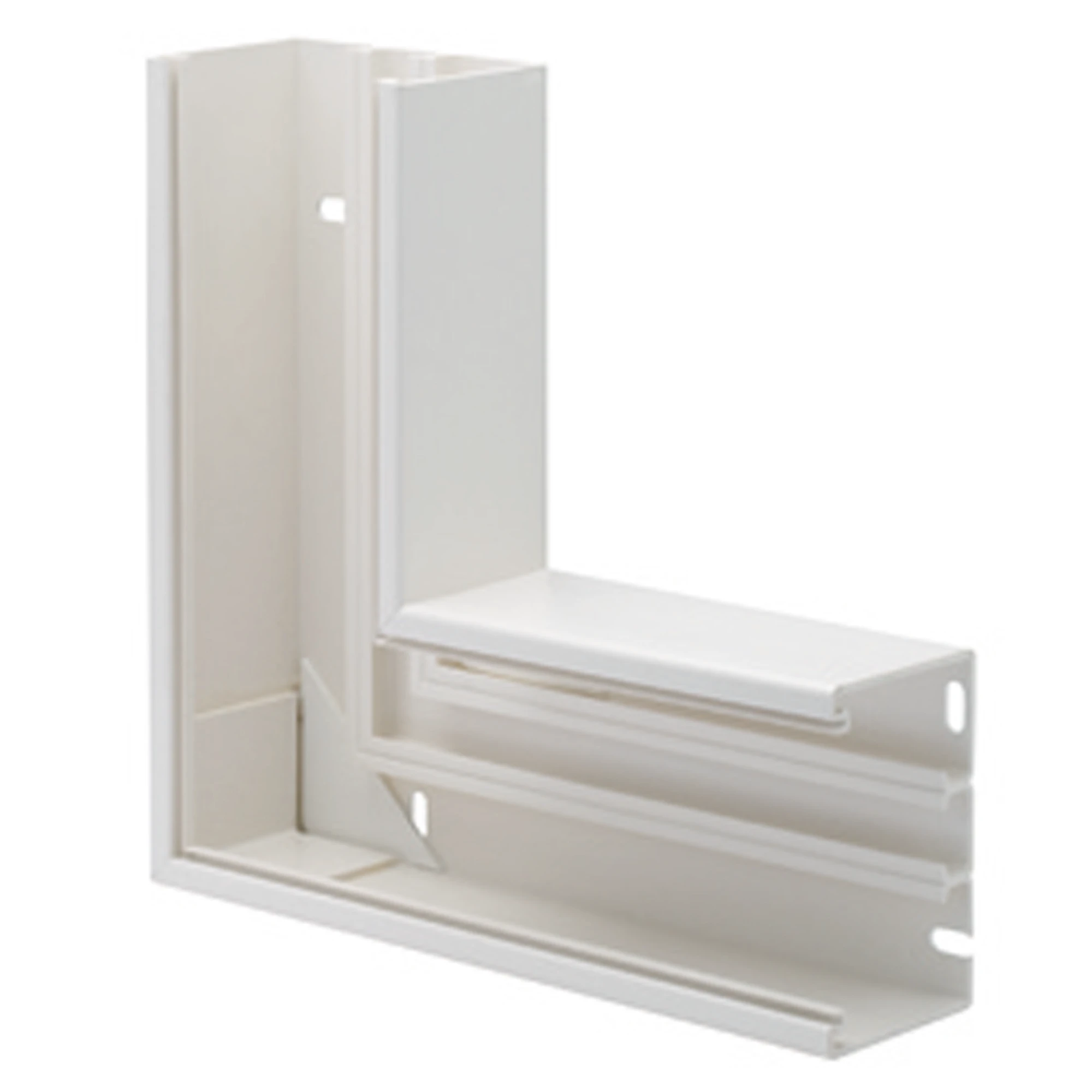GEWISS NP52198 BR-PVC - DEVICE-MOUNTING AND SILL TYPE TRUNKING - FLAT ANGLE - 130X70 - WHITE RAL9010 (img_001) GEWISS NP52198 BR-PVC - DEVICE-MOUNTING AND SILL TYPE TRUNKING - FLAT ANGLE - 130X70 - WHITE RAL9010 (img_001)