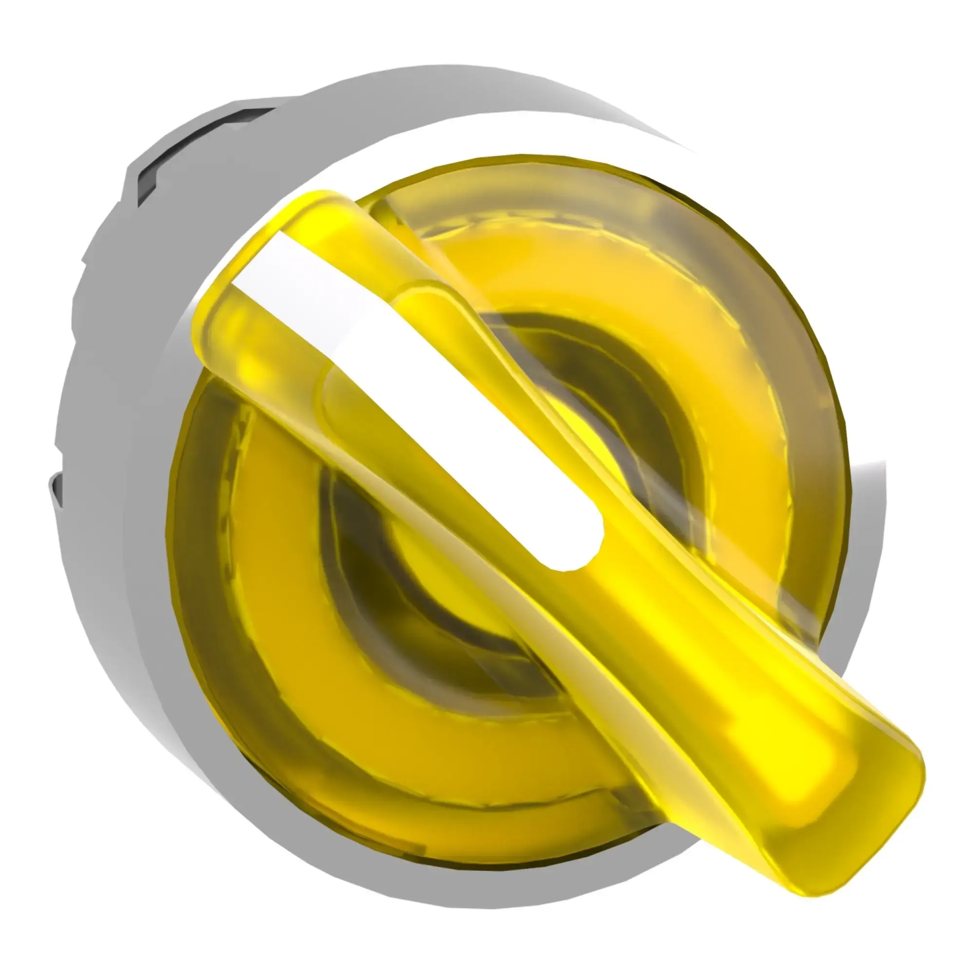 Schneider Electric ZB4BK1283 Illuminated Selector Switch, Front Element, Harmony XB4, Metal, 22mm, yellow, for universal LED, 2 positions, maintained (img_009) Schneider Electric ZB4BK1283 Illuminated Selector Switch, Front Element, Harmony XB4, Metal, 22mm, yellow, for universal LED, 2 positions, maintained (img_009)