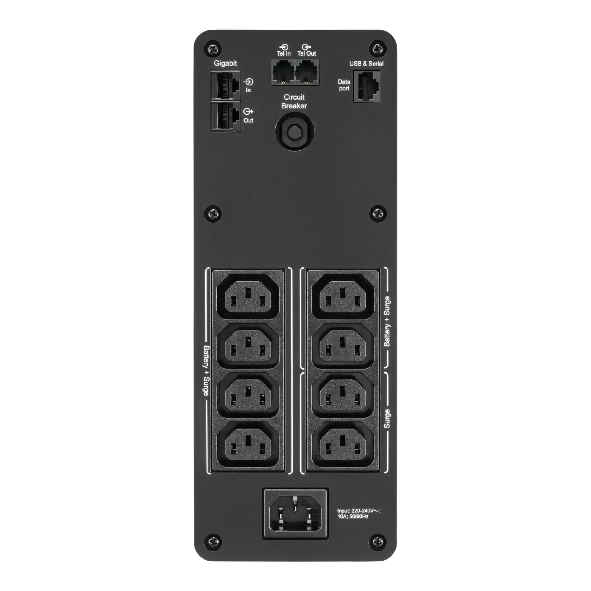 APC BR1200SI APC Back-UPS Pro 1200S, 1200 VA, 230 V, Sinuswelle, AVR, LCD, 8 IEC Ausgänge (2 mit Überspannungsschutz) (img_006)