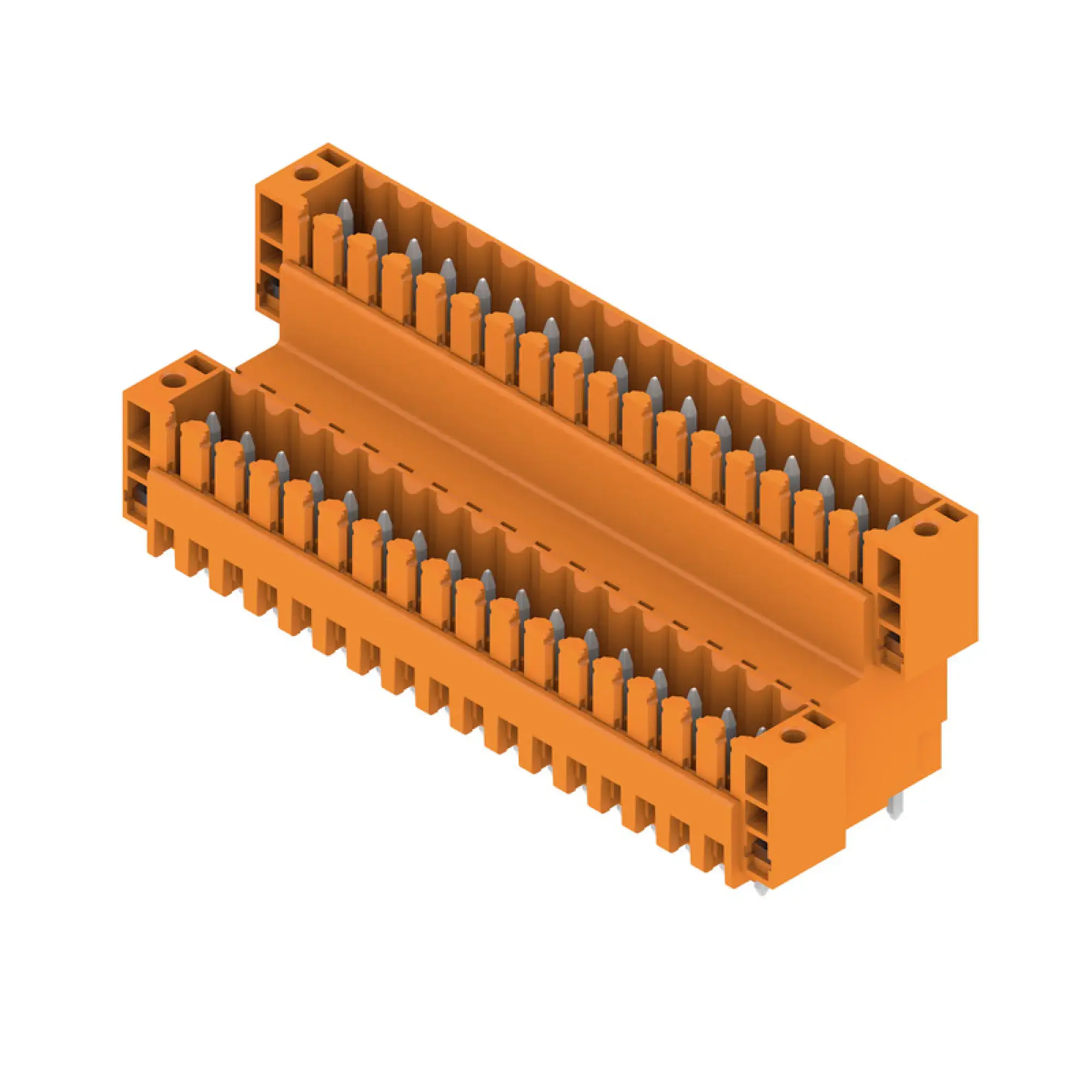 Weidmüller 1891130000 PCB connector (board connection), 160 V, 10.5 A, Pitch in mm: 3.50, Number of poles: 34, THT solder connection, Box (img_001) Weidmüller 1891130000 PCB connector (board connection), 160 V, 10.5 A, Pitch in mm: 3.50, Number of poles: 34, THT solder connection, Box (img_001)
