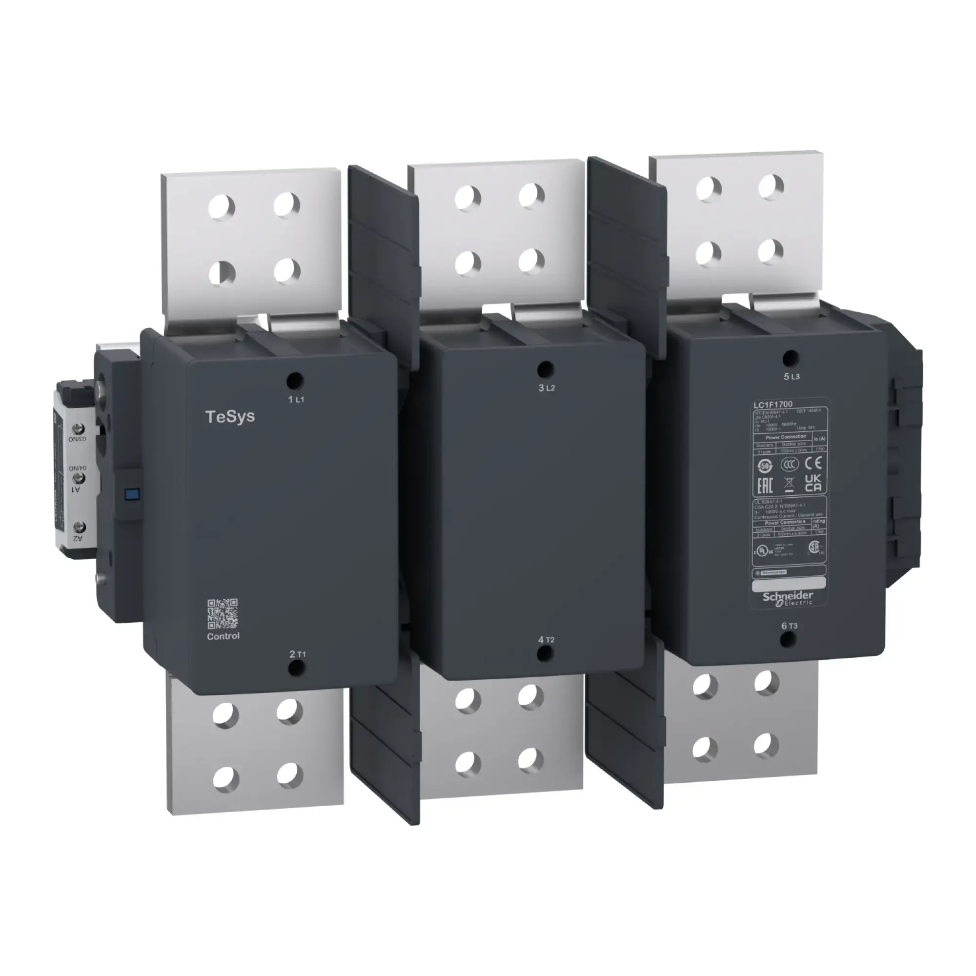 Schneider Electric LC1F1700F7 Power contactor LC1F 3p, coil 110 V AC (img_002)