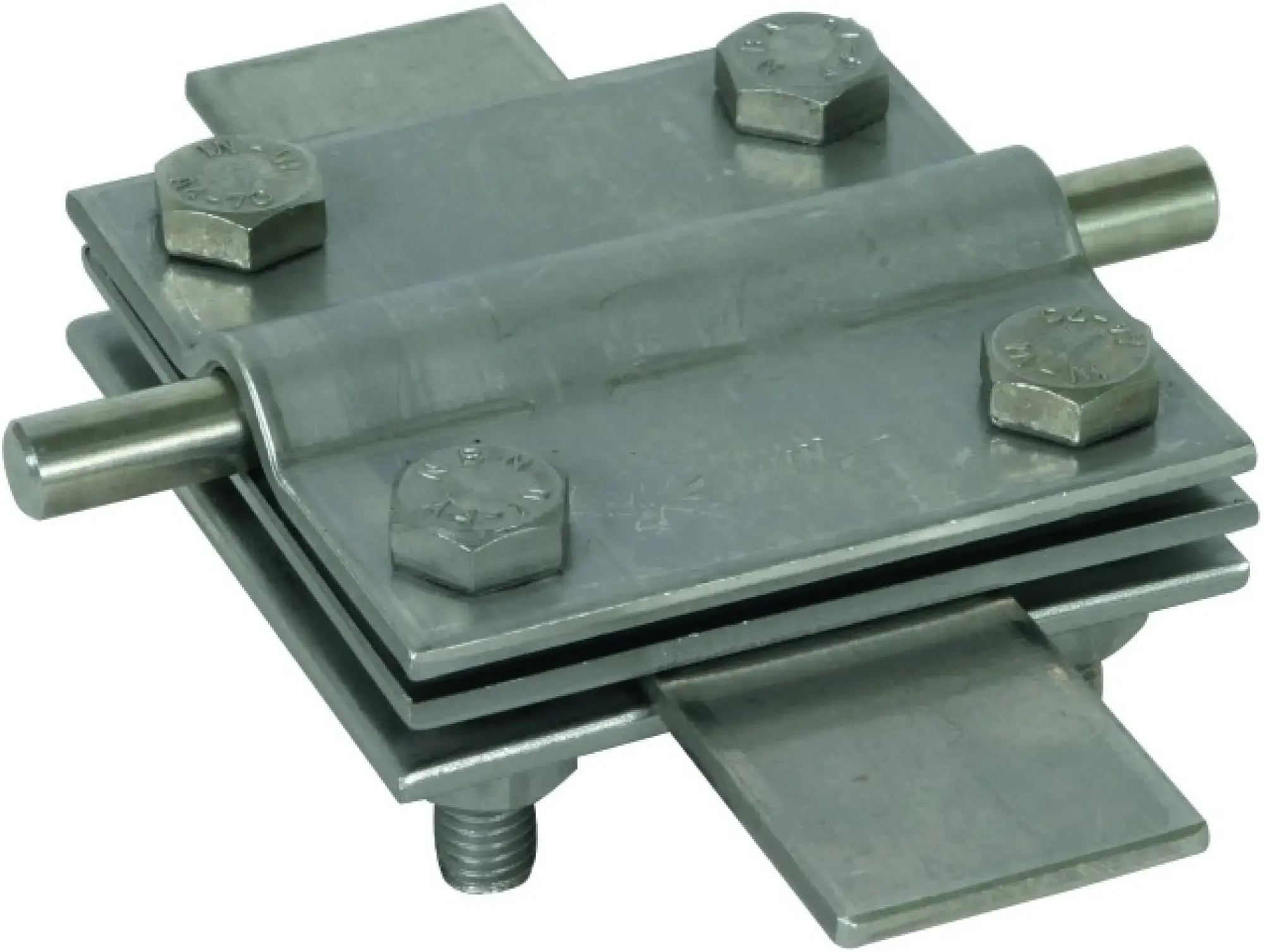 Dehn 319229 Cross unit StSt f. Rd 7-10/7-10mm - Rd 7-10/Fl 40mm-Fl 40/40mm, inter. plate (img_003) Dehn 319229 Cross unit StSt f. Rd 7-10/7-10mm - Rd 7-10/Fl 40mm-Fl 40/40mm, inter. plate (img_003)