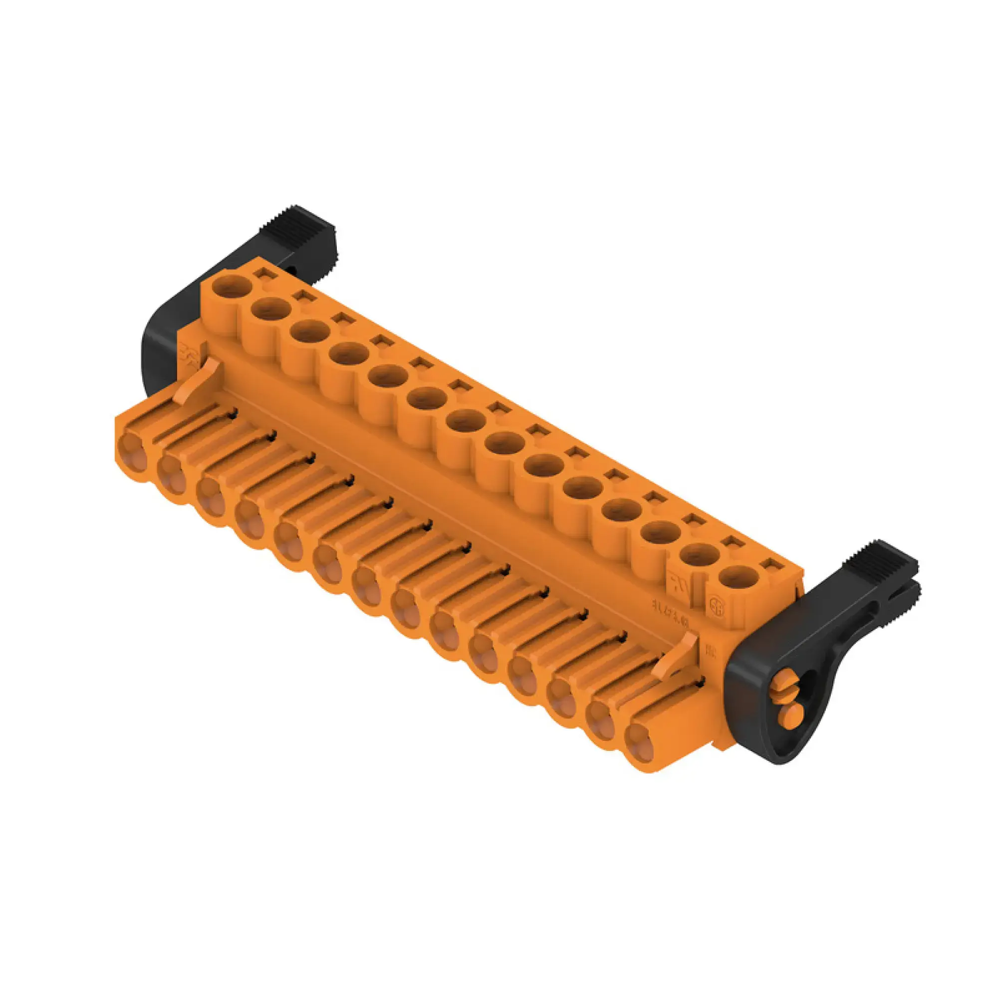 Weidmüller 1945410000 PCB connector (wire connection), 320 V, 23 A, Pitch in mm: 5.08, 4 mm², Number of poles: 14, Clamping yoke connection, Box (img_001) Weidmüller 1945410000 PCB connector (wire connection), 320 V, 23 A, Pitch in mm: 5.08, 4 mm², Number of poles: 14, Clamping yoke connection, Box (img_001)