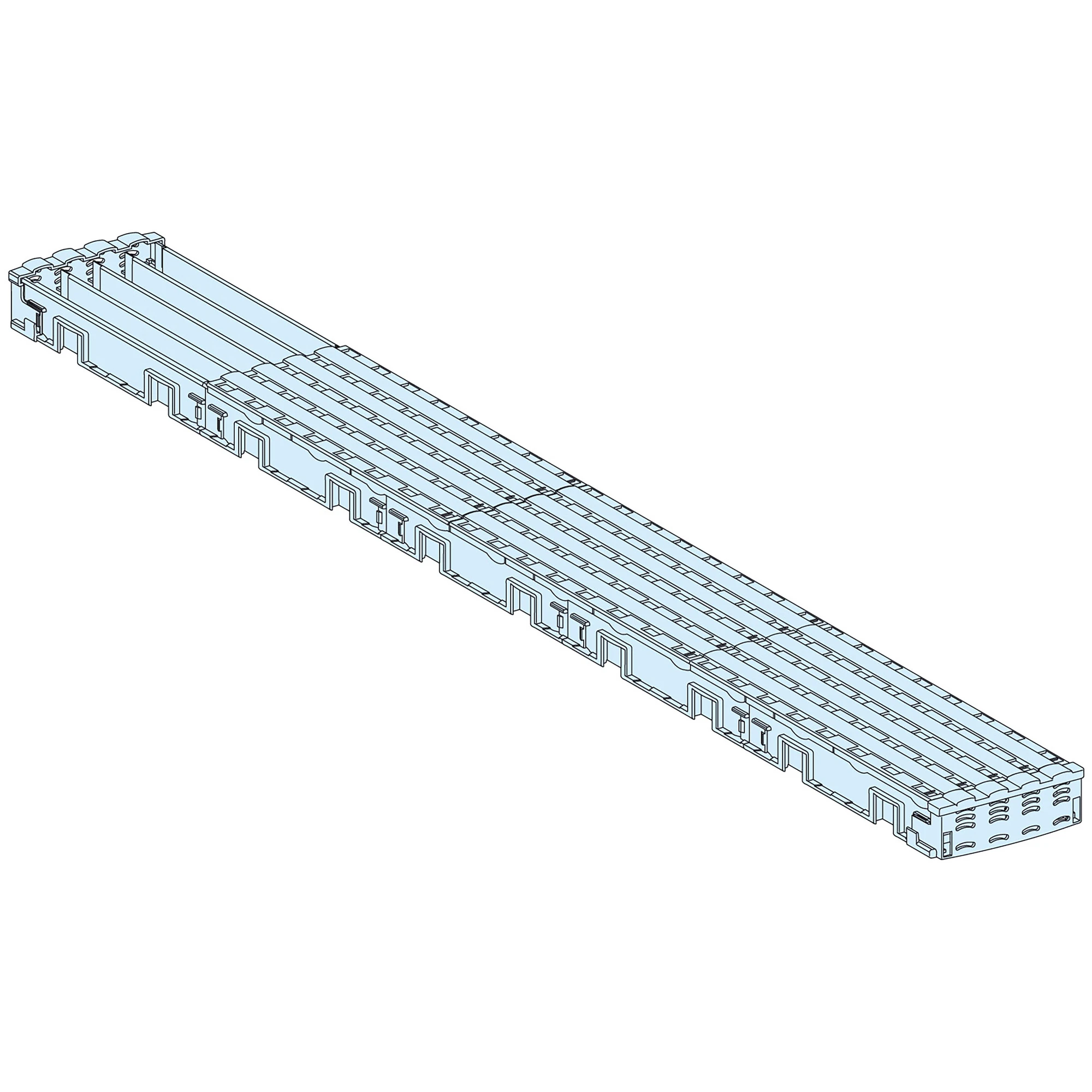Schneider Electric LVS04108 PrismaSeT-P, Linergy BW, Busbar, 125A, 4-pole, Length=750mm (img_001) Schneider Electric LVS04108 PrismaSeT-P, Linergy BW, Busbar, 125A, 4-pole, Length=750mm (img_001)