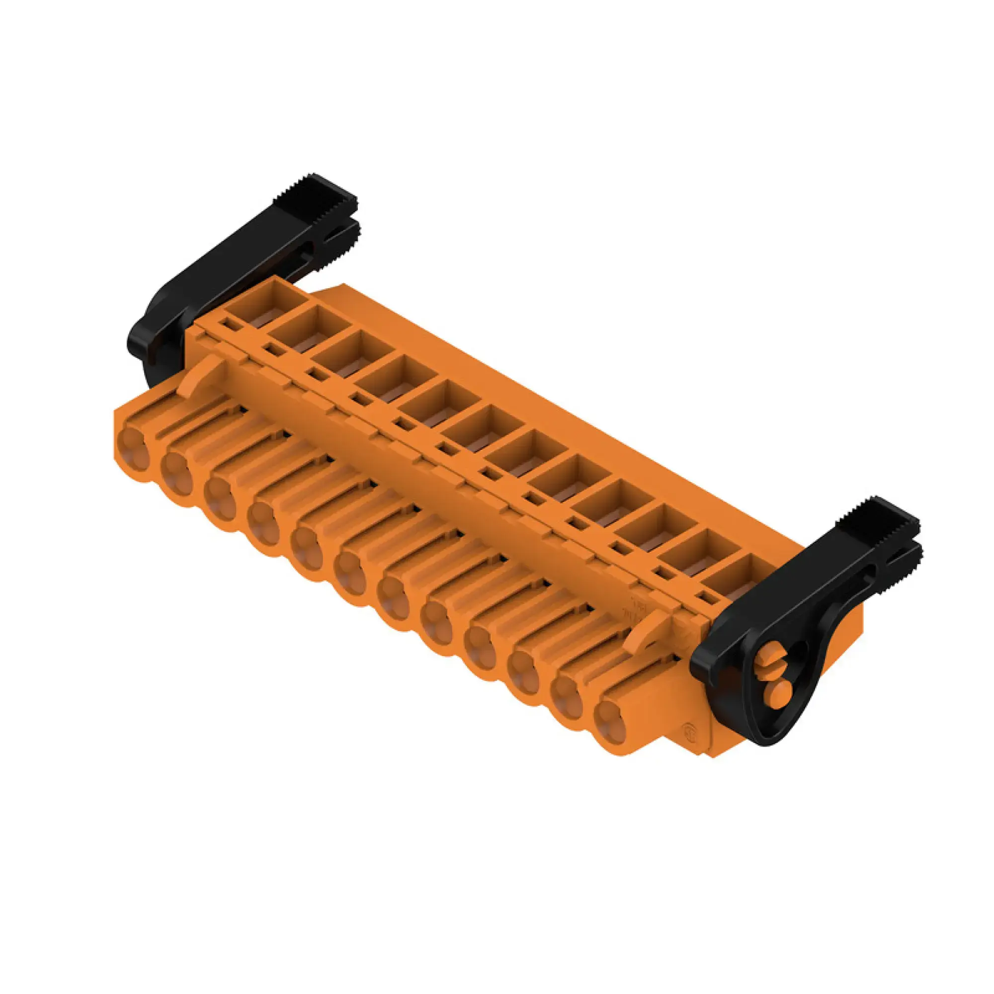 Weidmüller 1087350000 PCB connector (wire connection), 320 V, 23 A, Pitch in mm: 5.08, 4 mm², Number of poles: 12, Clamping yoke connection, Box (img_001)