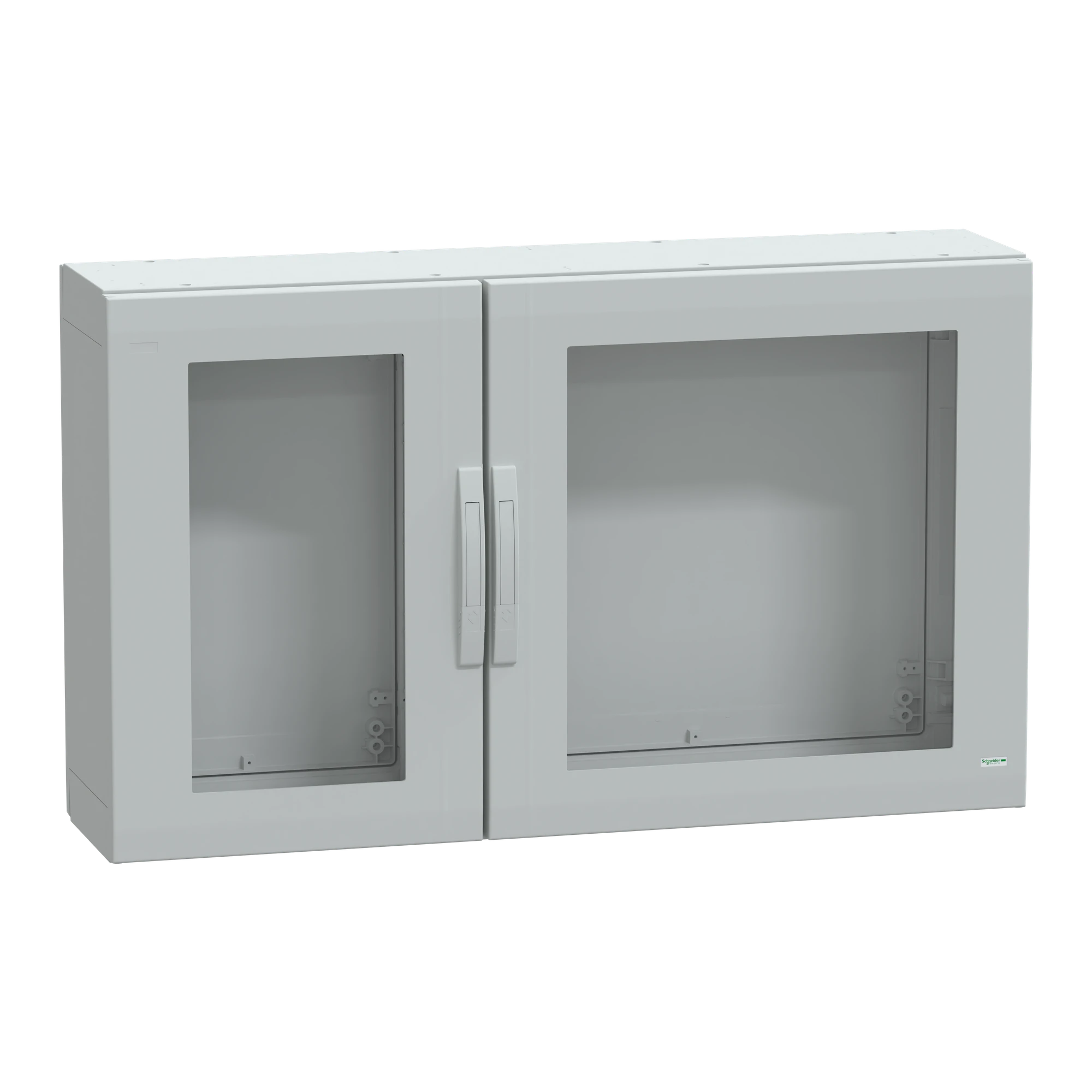 Schneider Electric NSYPLA7123TG Polyester enclosure floor standing PLA completely sealed 750x1250x320mm IP65, transparent doors (img_001)