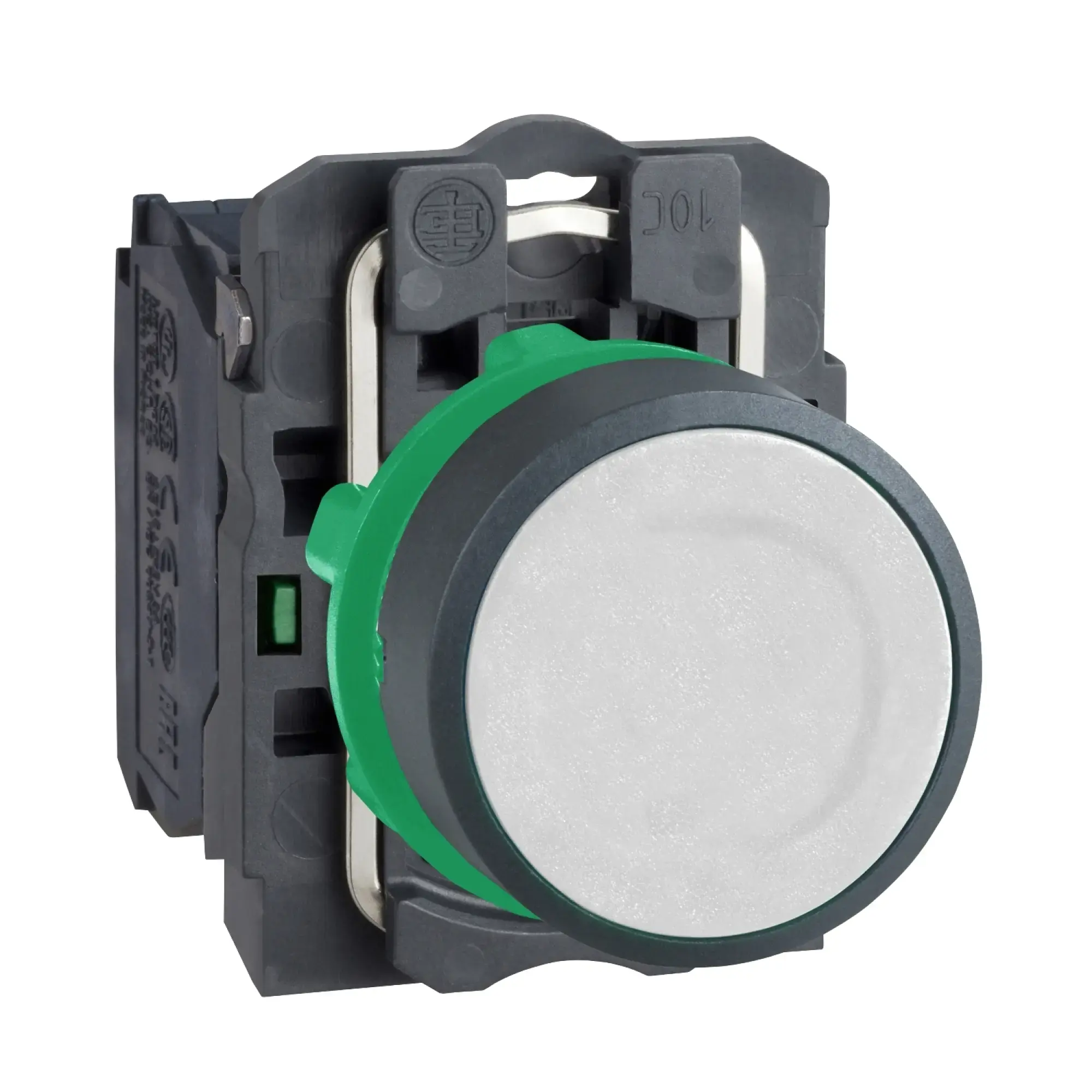 Schneider Electric XB5AACUST01 Pushbutton, Harmony XB5, plastic, 22mm, complete device, customisable via configurator (img_002) Schneider Electric XB5AACUST01 Pushbutton, Harmony XB5, plastic, 22mm, complete device, customisable via configurator (img_002)