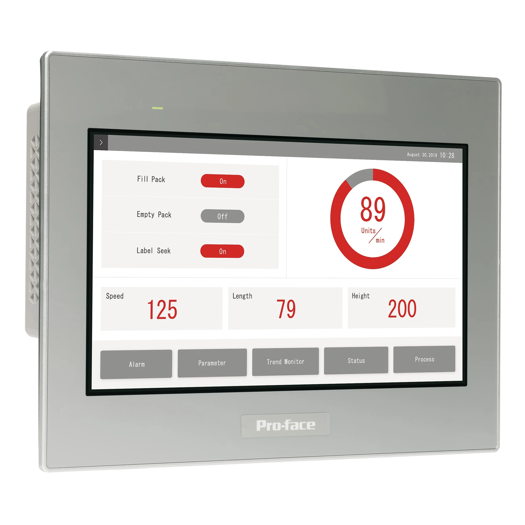Schneider Electric PFXSTW6500WAD Pro-face STW6000 10" W Basic Web Panel Touch Panel resistive, 2 x Ethernet (Daisy Chain), USB, Web Browser, HTML5 (img_001) Schneider Electric PFXSTW6500WAD Pro-face STW6000 10" W Basic Web Panel Touch Panel resistive, 2 x Ethernet (Daisy Chain), USB, Web Browser, HTML5 (img_001)