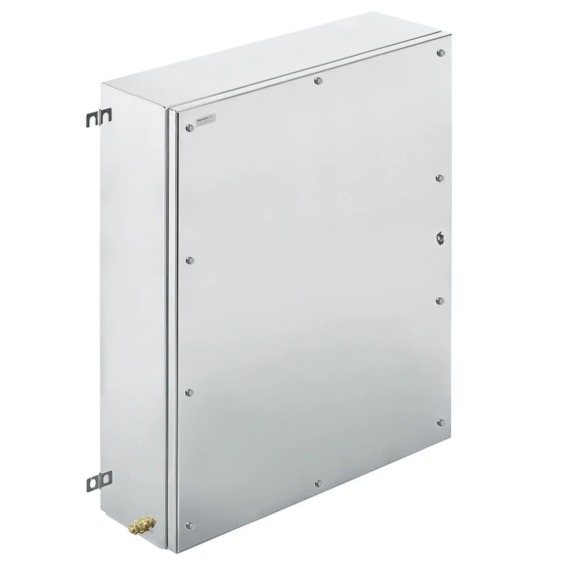 Weidmüller 8000108870 Metal housing, Width: 620 mm, Height: 760 mm, Depth: 200 mm, electropolished, Flange plate: No, 4 hinges and M6 hex-head slotted screws SW10 (img_001)