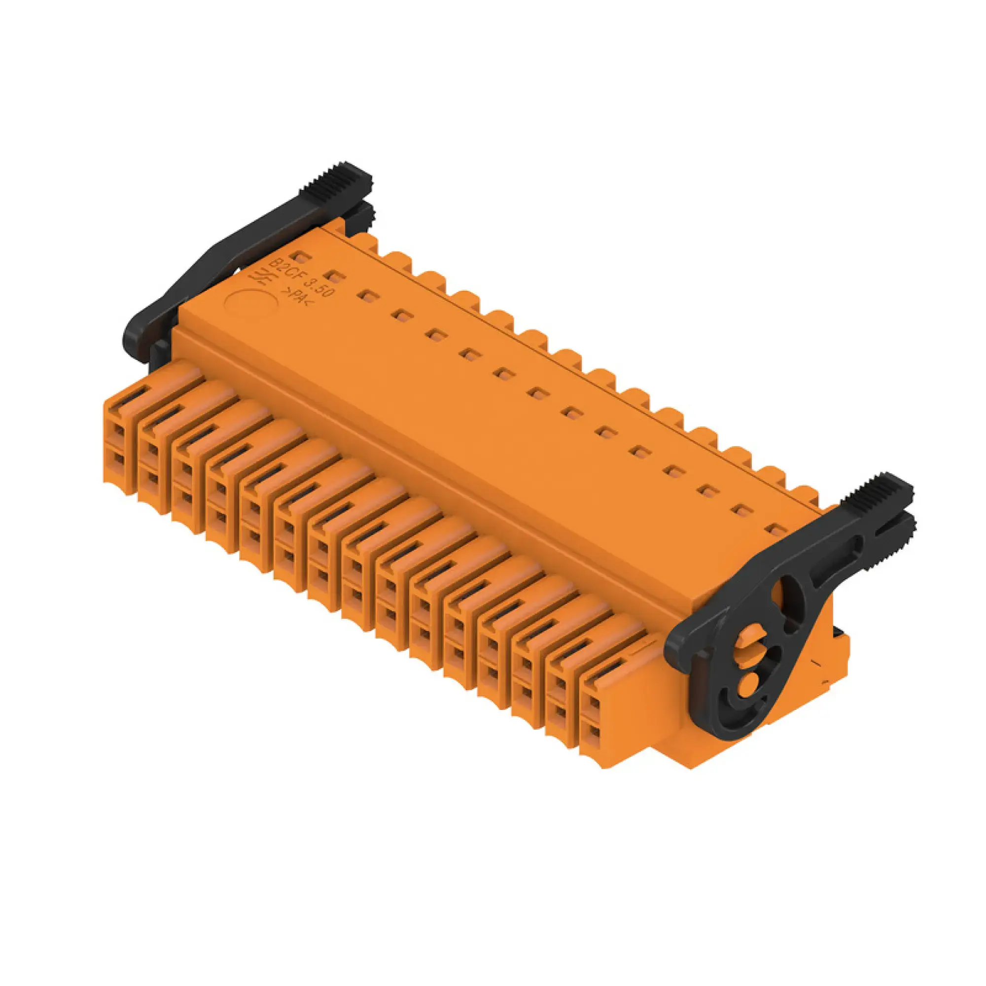 Weidmüller 1278180000 PCB connector (wire connection), 160 V, 13.4 A, Pitch in mm: 3.50, 1.5 mm², Number of poles: 30, PUSH IN with actuator, Box (img_001)