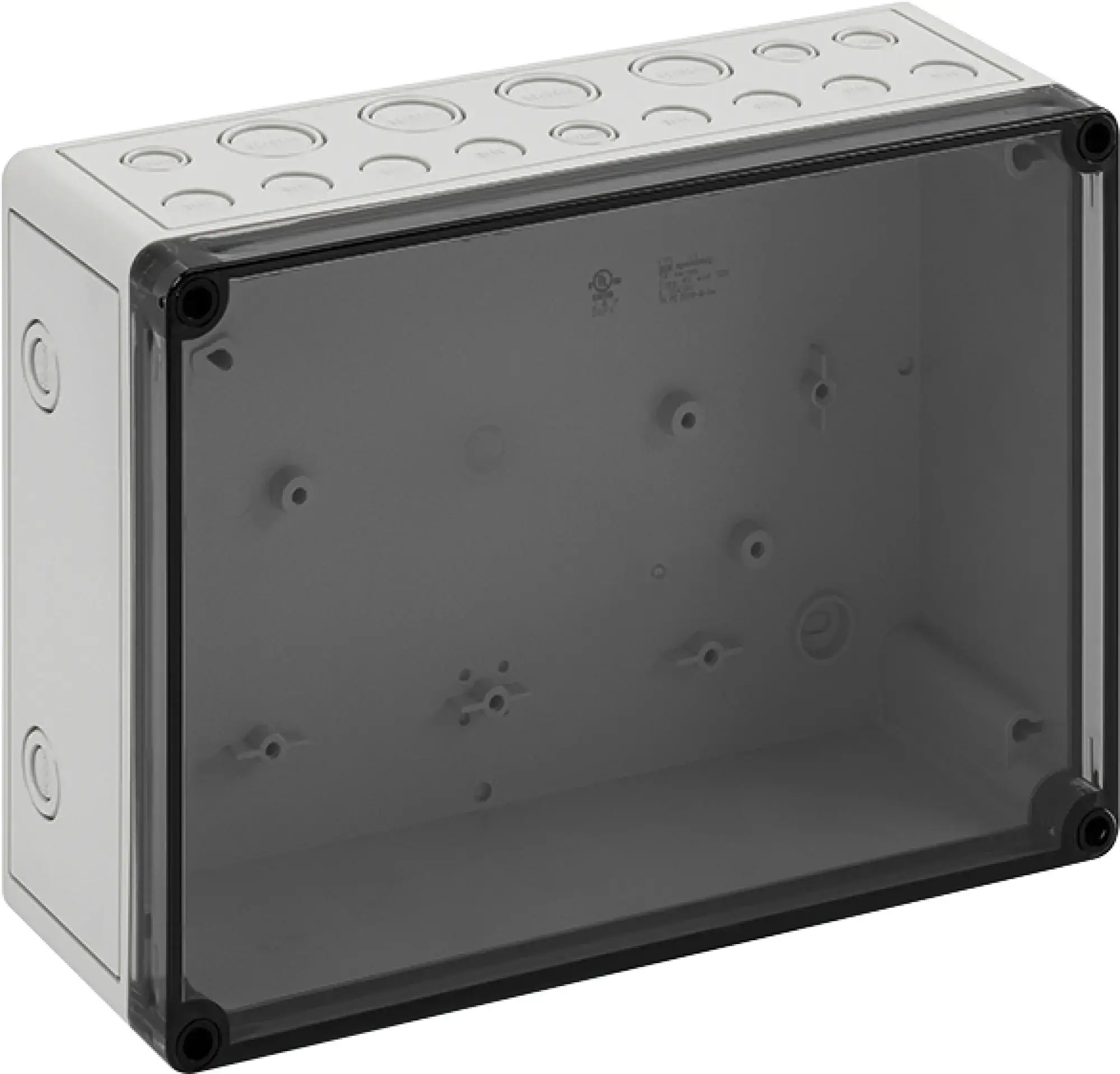 Spelsberg 13700885 Empty enclosure, Type of protection IP66, Impact strength IK08, Protection class II, Ui 690V AC, Rated insulation voltage 1000V DC, Halogen free (img_001)