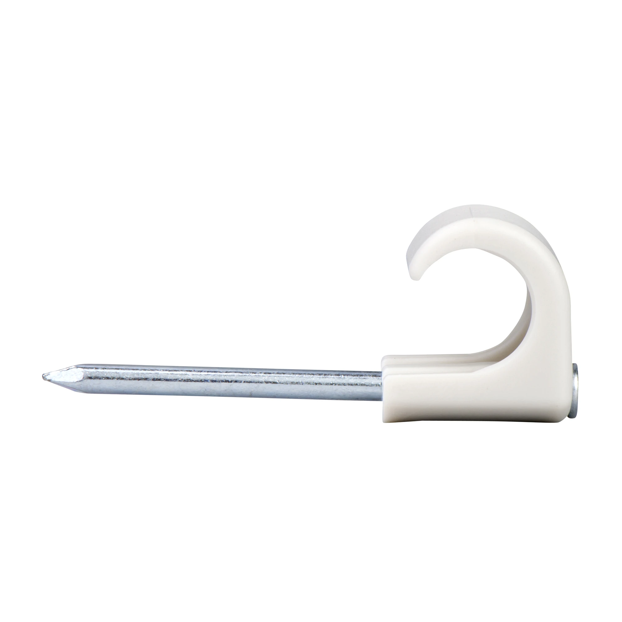 Schneider Electric IMT80006 Cable clip for round cables TC8-12 nail (2.0/30/18mm grey (pack of 20 pieces) (img_001) Schneider Electric IMT80006 Cable clip for round cables TC8-12 nail (2.0/30/18mm grey (pack of 20 pieces) (img_001)