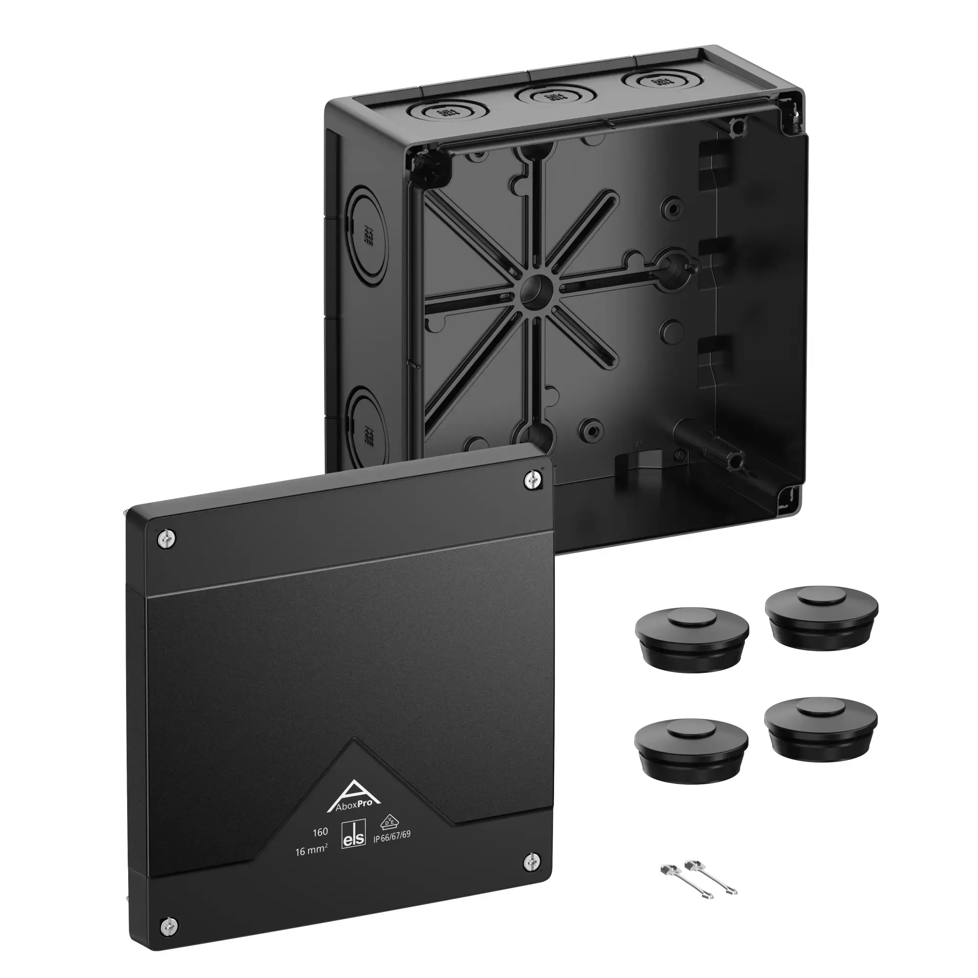 Spelsberg 41600001 Junction box, Type of protection IP66/IP67/IP69, max. 16², IK09, Protection class II, Ui 1000V AC, Ui 1000V DC, DLG, DNV, VDE, Halogen free (img_001) Spelsberg 41600001 Junction box, Type of protection IP66/IP67/IP69, max. 16², IK09, Protection class II, Ui 1000V AC, Ui 1000V DC, DLG, DNV, VDE, Halogen free (img_001)