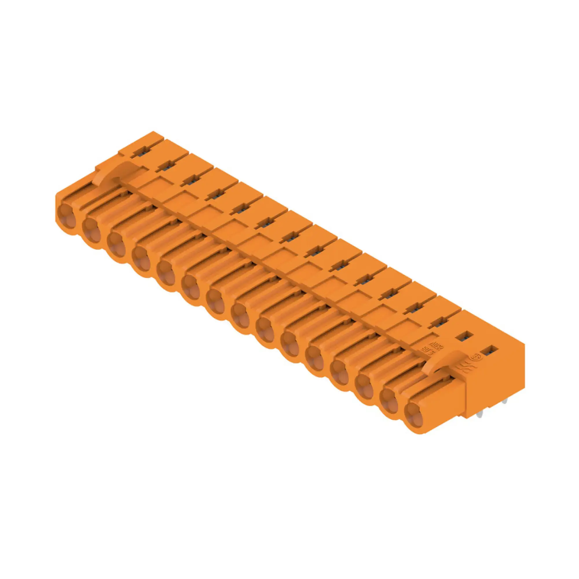 Weidmüller 1648440000 PCB connector (board connection), 320 V, 23 A, Pitch in mm: 5.08, Number of poles: 15, THT solder connection, Box (img_001) Weidmüller 1648440000 PCB connector (board connection), 320 V, 23 A, Pitch in mm: 5.08, Number of poles: 15, THT solder connection, Box (img_001)