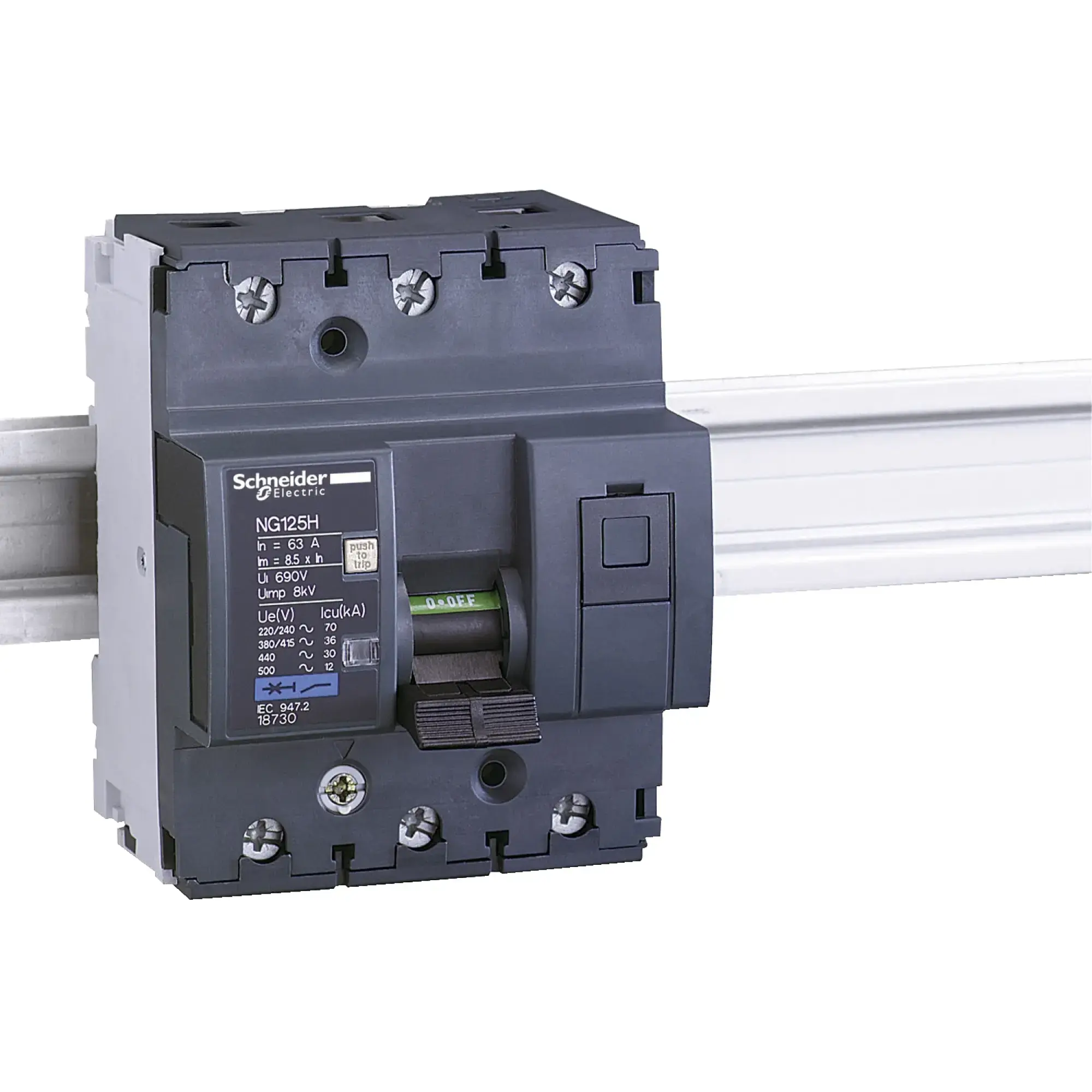Schneider Electric 18728 Circuit breaker NG125H, 3-pole, 40A, C-characteristic (img_002)