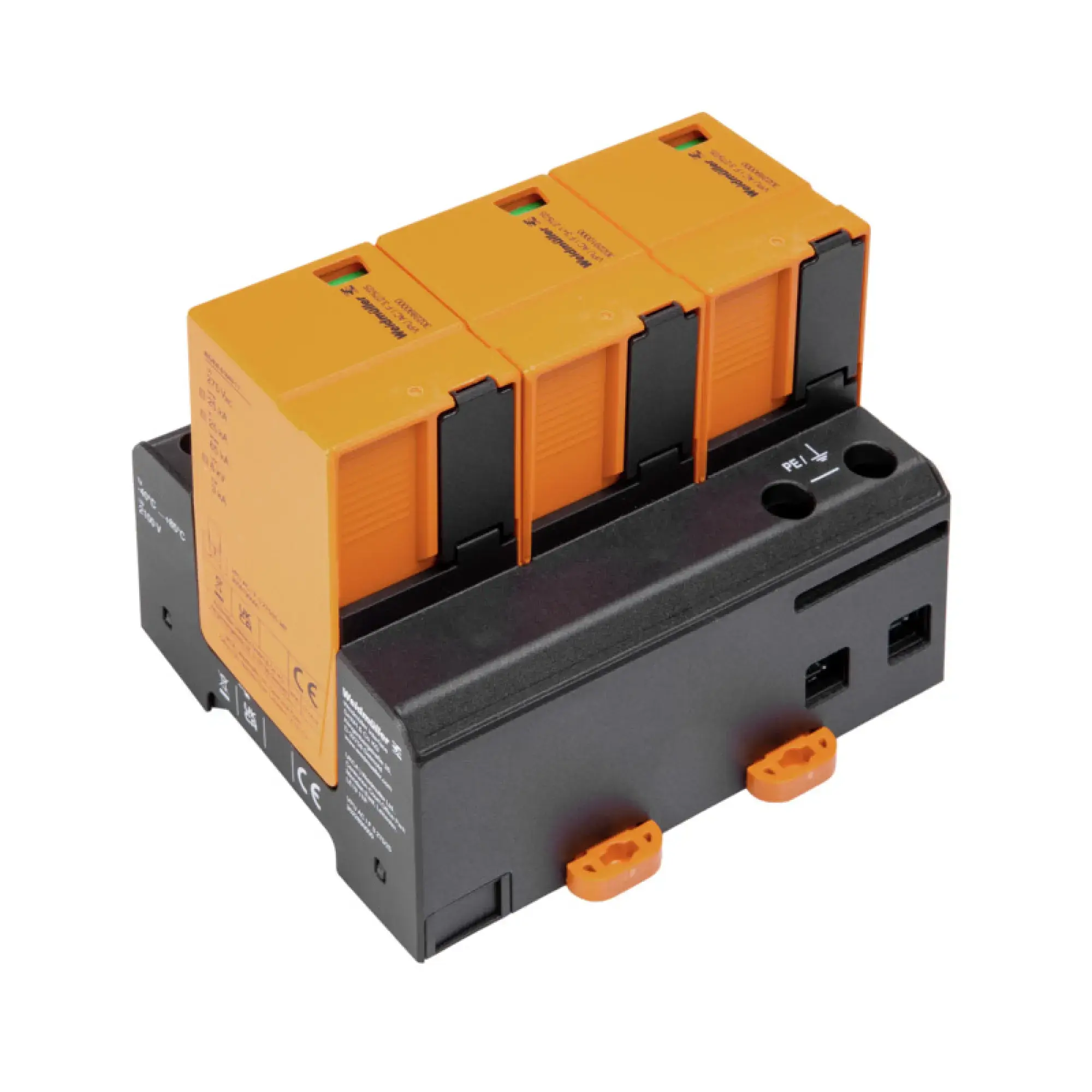 Weidmüller 3022890000 Surge voltage arrester (power supply systems), Surge protection, Low voltage network: TN-C, IV, III, AC, 230 V (img_001) Weidmüller 3022890000 Surge voltage arrester (power supply systems), Surge protection, Low voltage network: TN-C, IV, III, AC, 230 V (img_001)