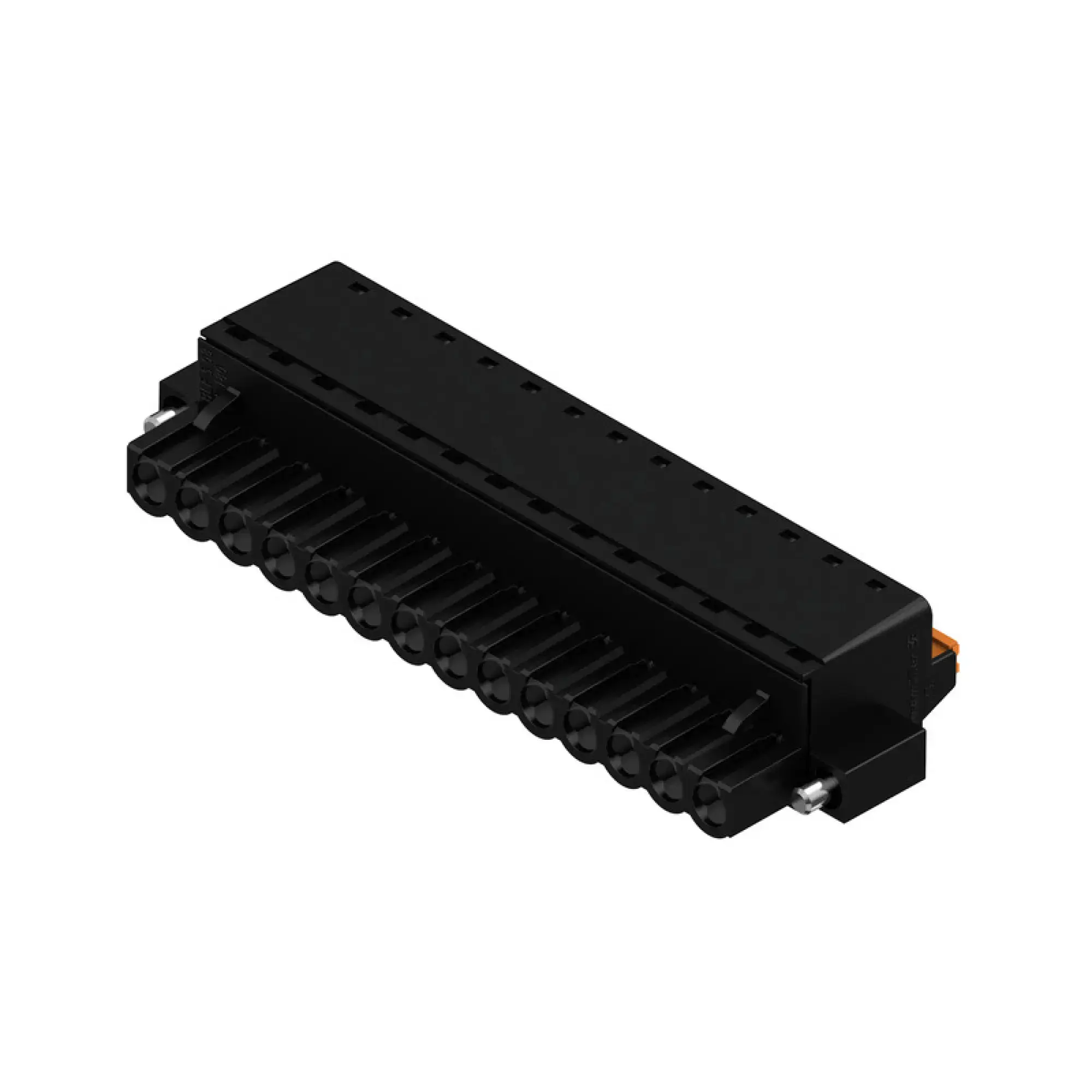 Weidmüller 1012950000 PCB connector (wire connection), 320 V, 24 A, Pitch in mm: 5.08, 3.31 mm², Number of poles: 14, PUSH IN with actuator, Box (img_001)